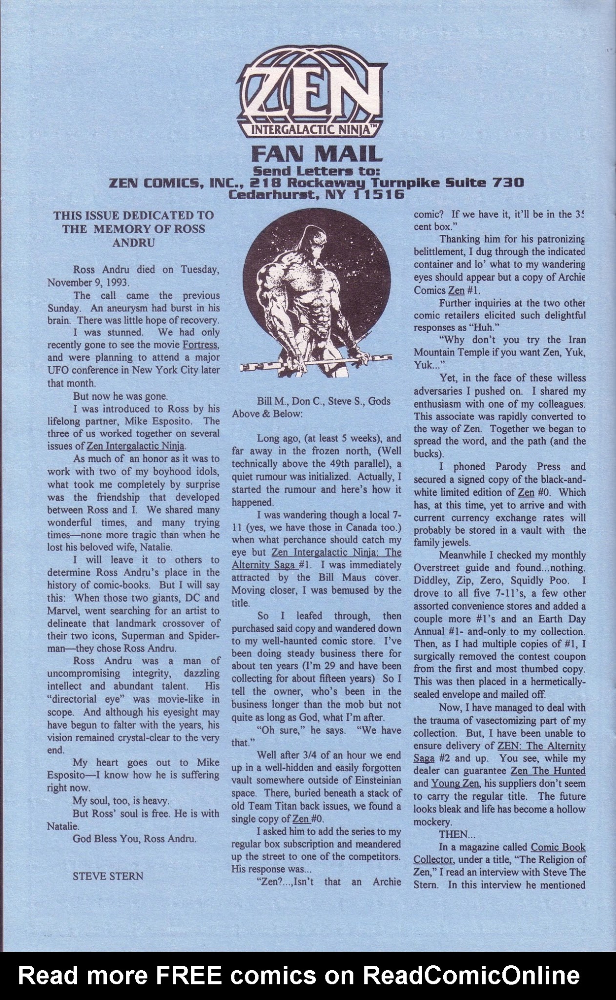 Read online Zen Intergalactic Ninja Color comic -  Issue #0 - 28