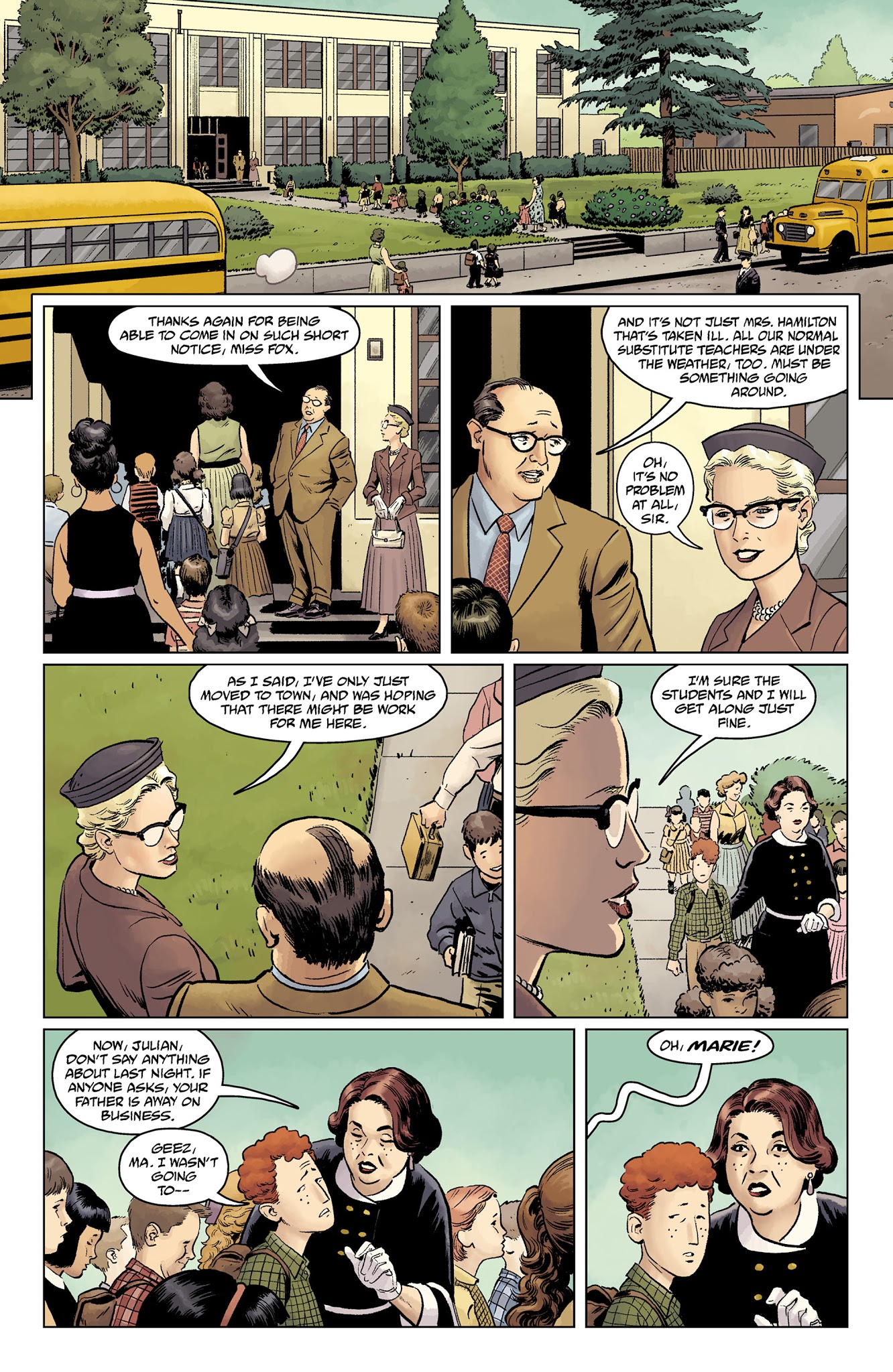 Read online Hellboy and the B.P.R.D.: 1953 - Beyond the Fences comic -  Issue #2 - 9