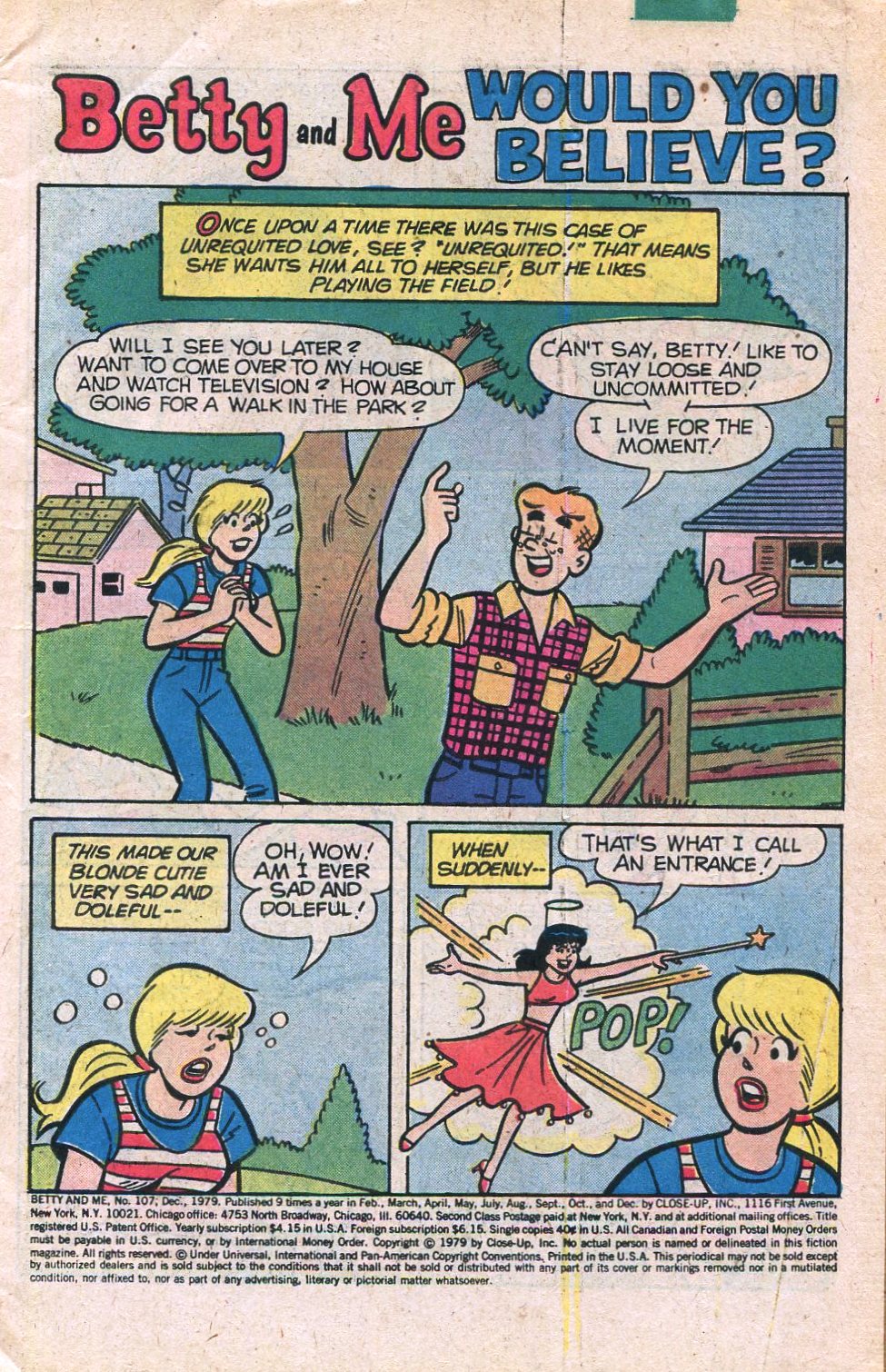 Read online Betty and Me comic -  Issue #107 - 3