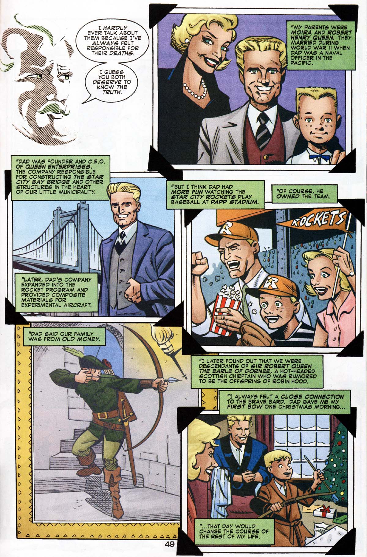 Read online Green Arrow Secret Files and Origins comic -  Issue # Full - 48