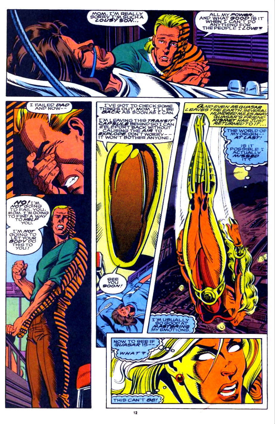 Read online Quasar comic -  Issue #49 - 10