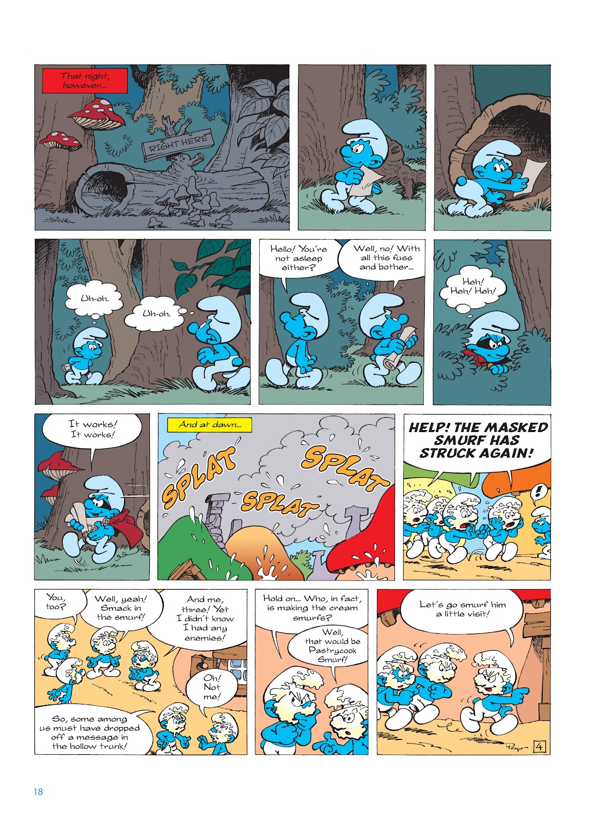 Read online The Smurfs comic -  Issue #16 - 19
