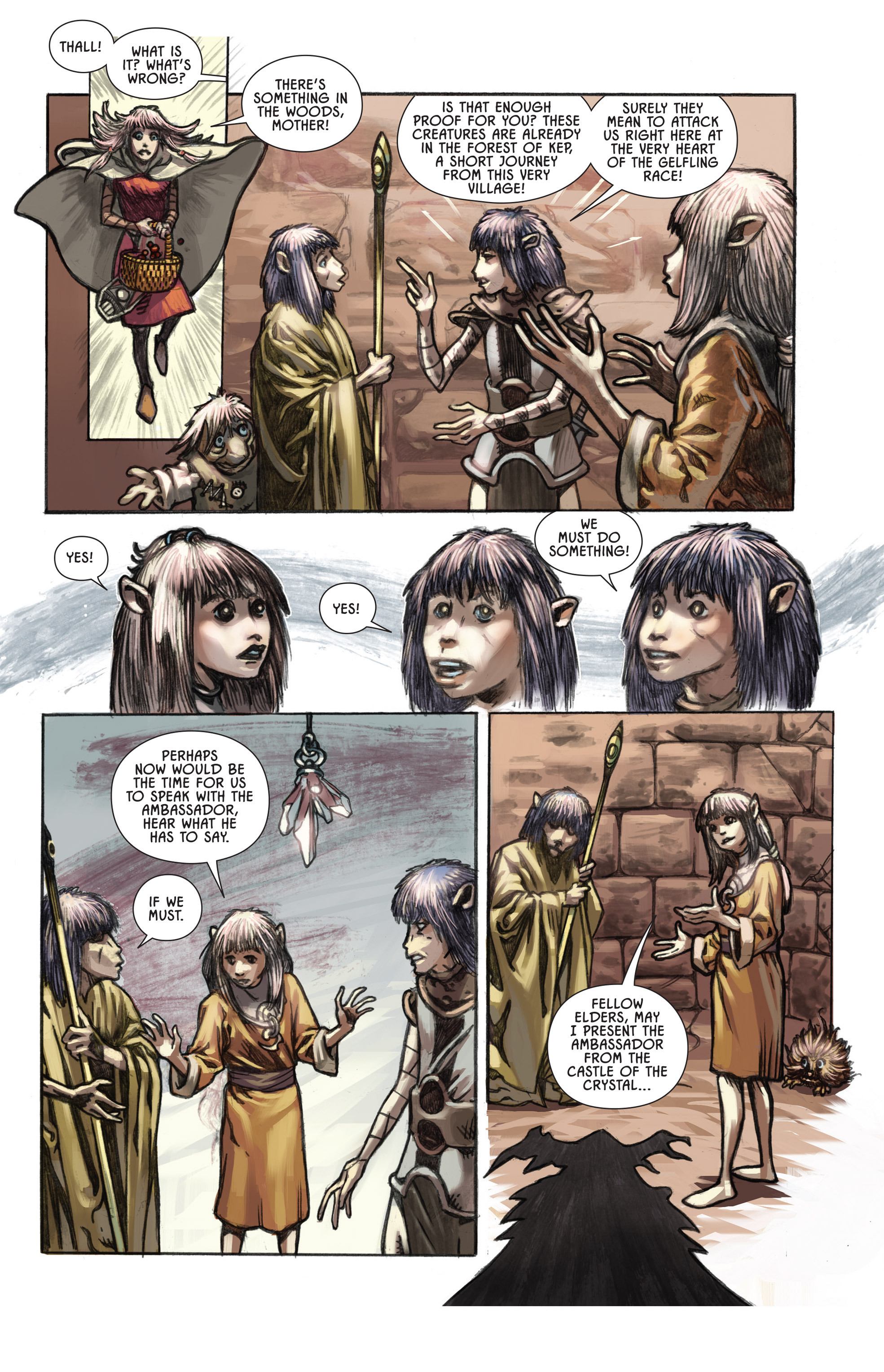 Read online The Dark Crystal: Creation Myths comic -  Issue # TPB 3 - 22