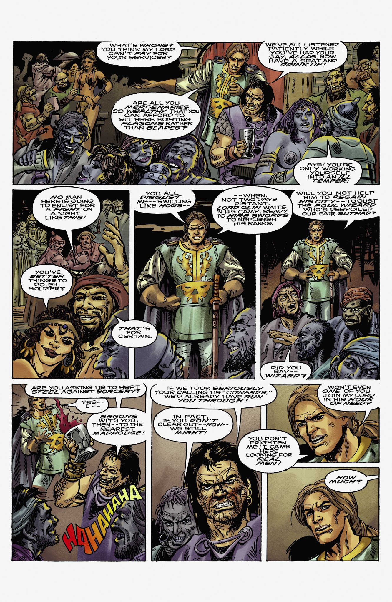 Read online Classic Red Sonja Re-Mastered comic -  Issue #1 - 4