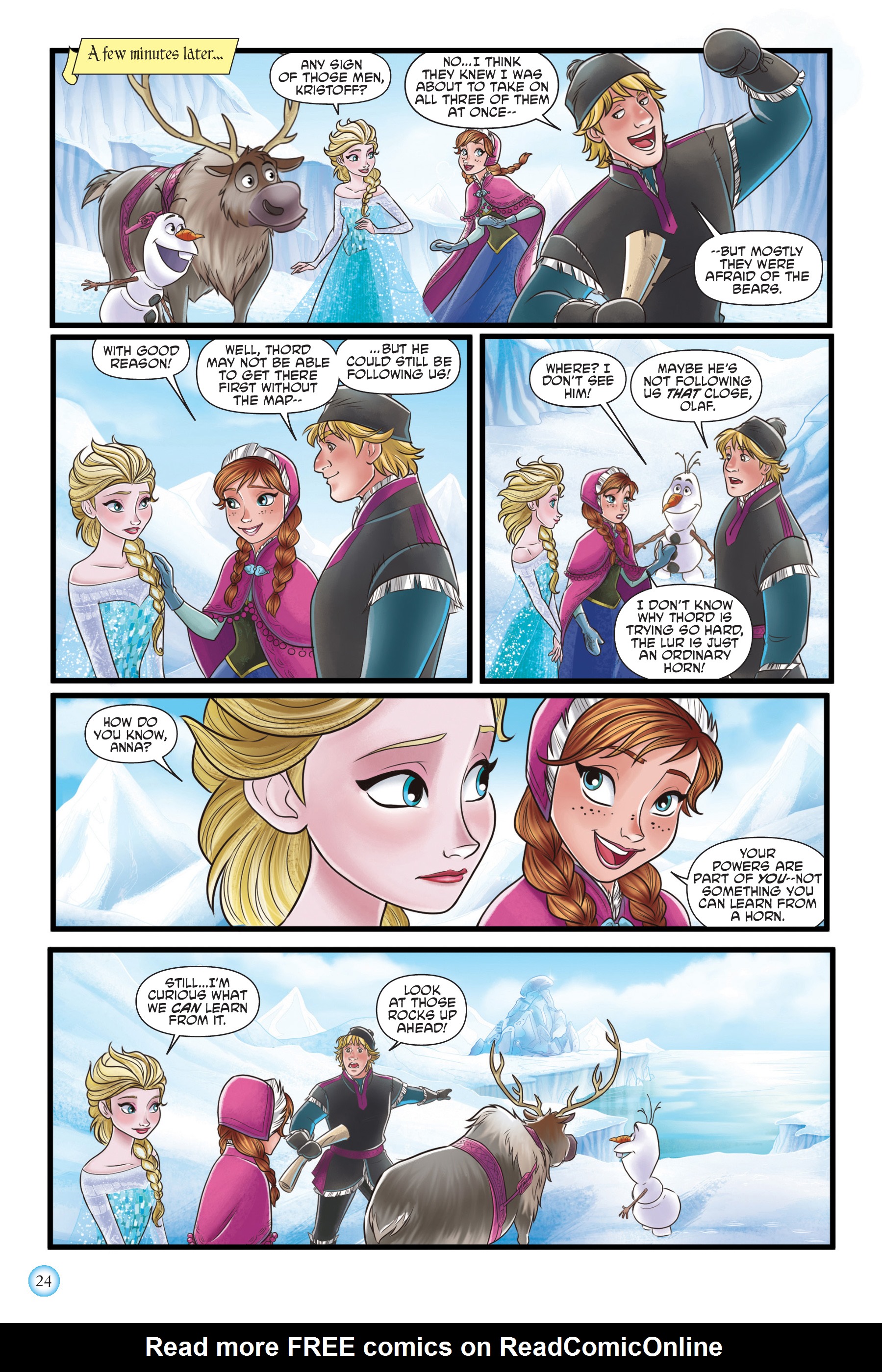 Read online Frozen Adventures: Snowy Stories comic -  Issue # TPB (Part 1) - 24