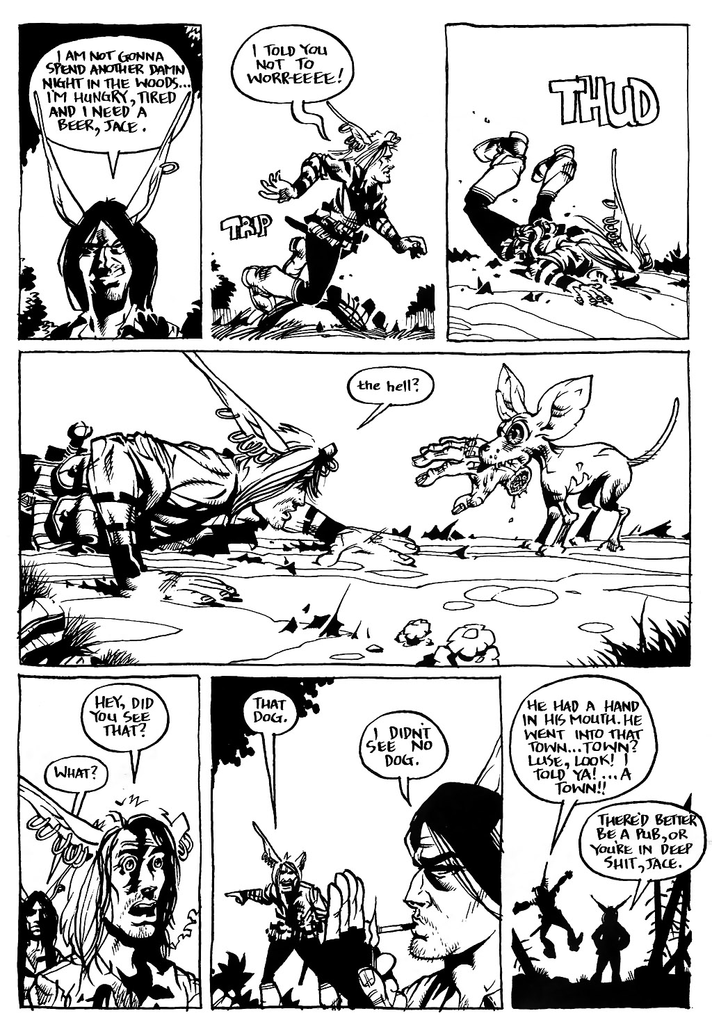 Read online Poison Elves (1995) comic -  Issue #61 - 4