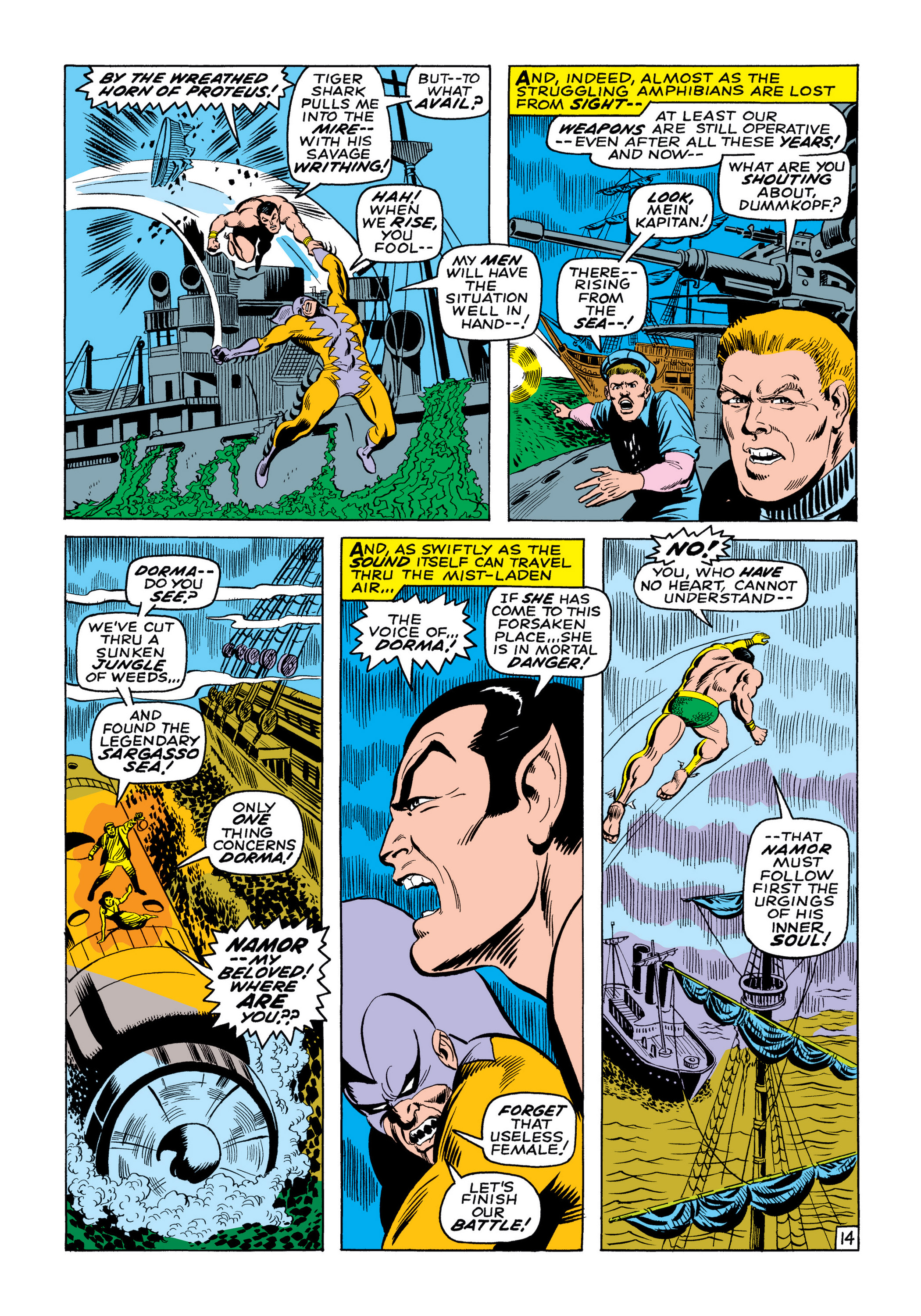Read online Marvel Masterworks: The Sub-Mariner comic -  Issue # TPB 4 (Part 1) - 65
