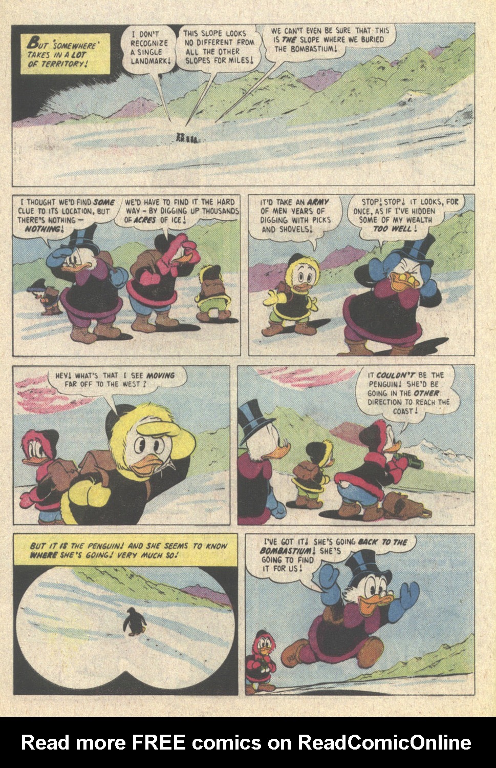Read online Uncle Scrooge (1953) comic -  Issue #215 - 32