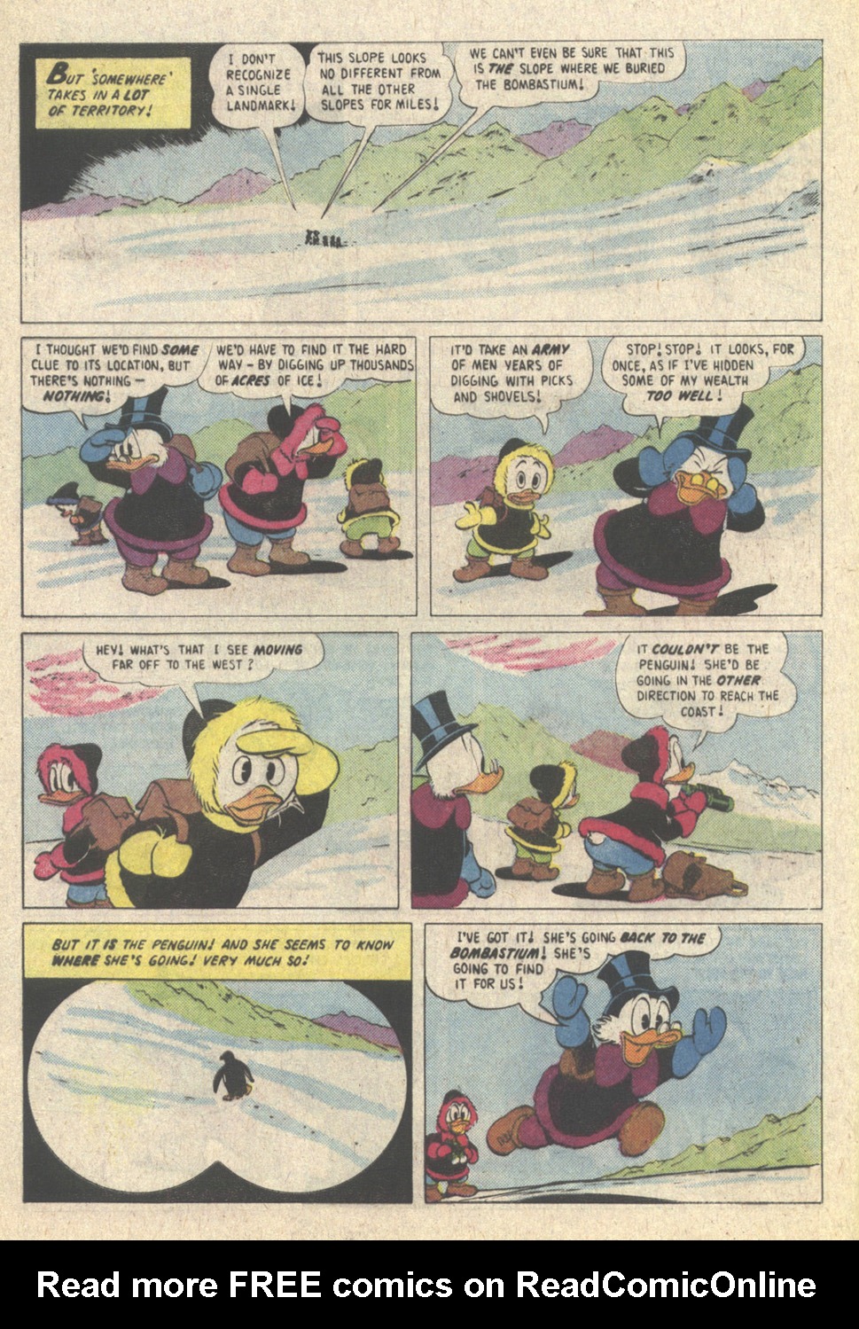 Read online Uncle Scrooge (1953) comic -  Issue #215 - 32