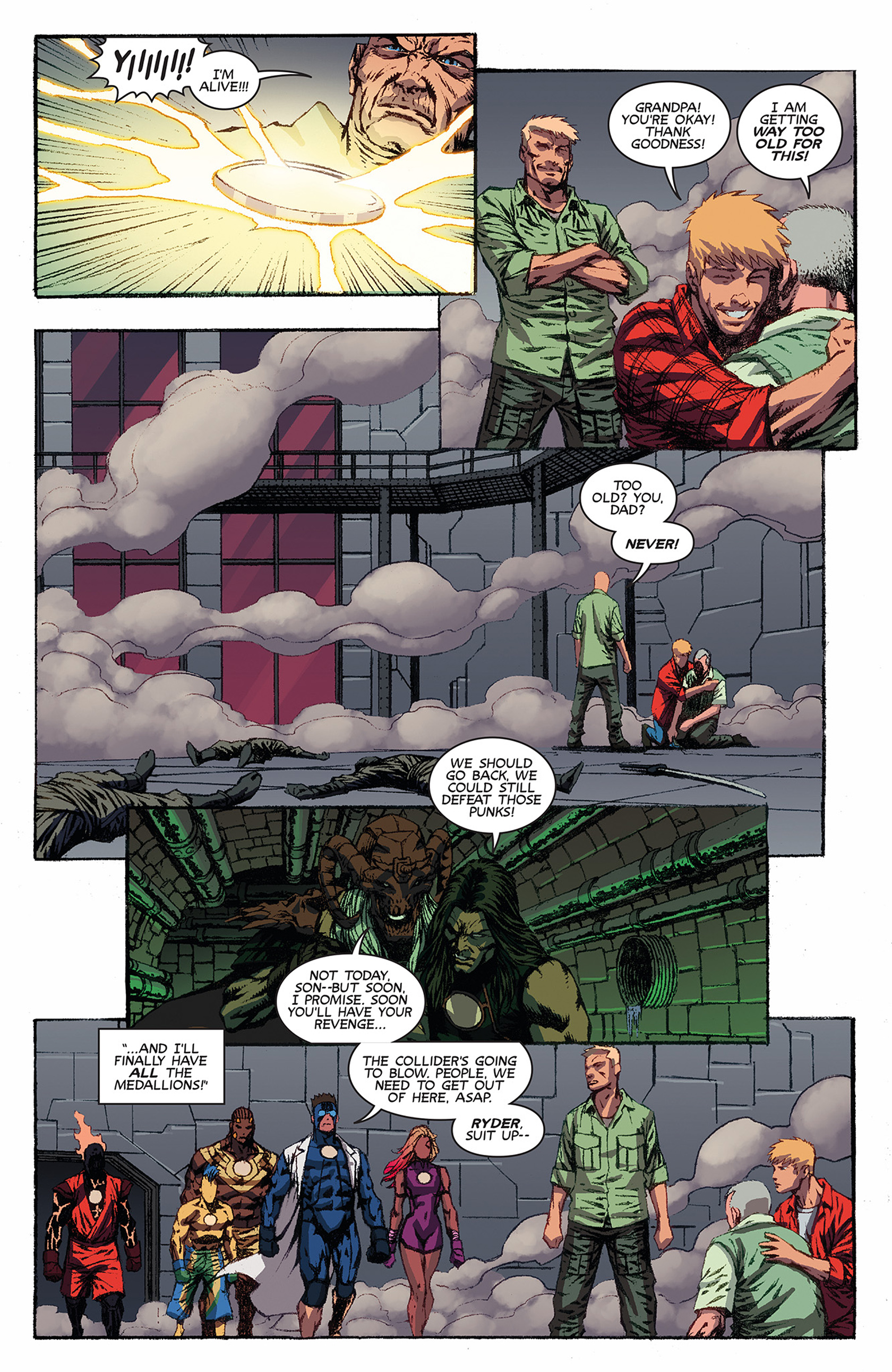 Read online Cage Hero comic -  Issue #4 - 22