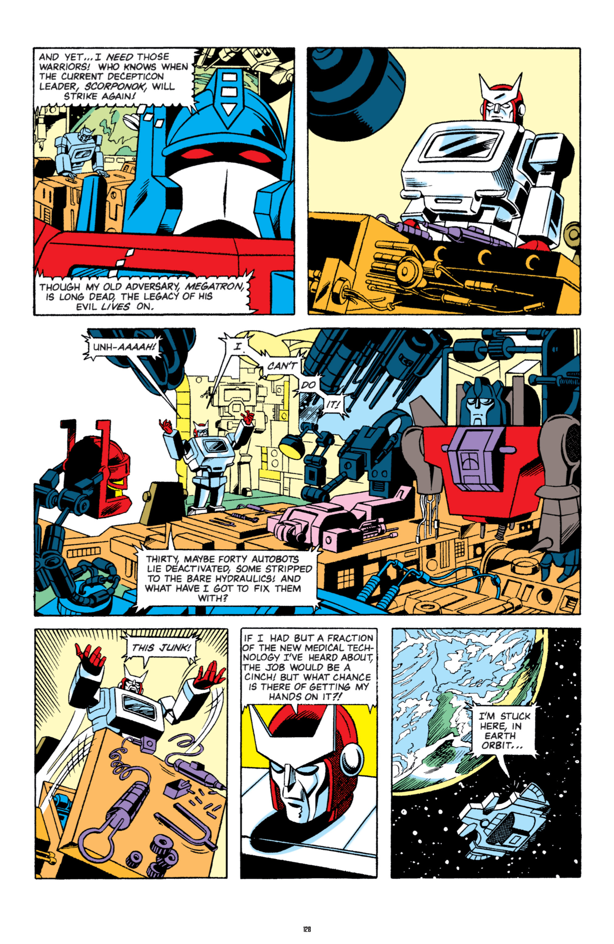 Read online The Transformers Classics comic -  Issue # TPB 5 - 129