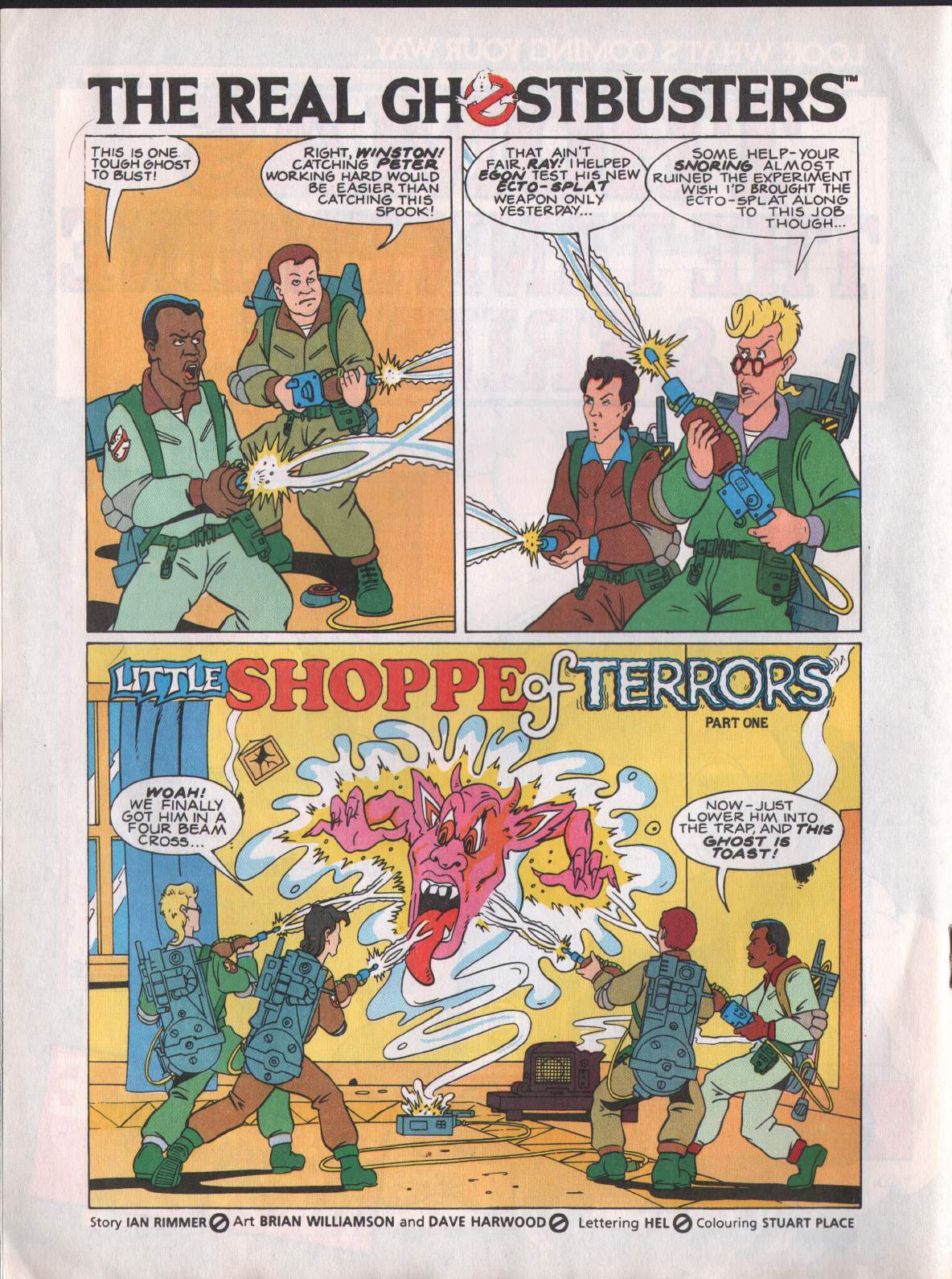 Read online The Real Ghostbusters comic -  Issue #185 - 2