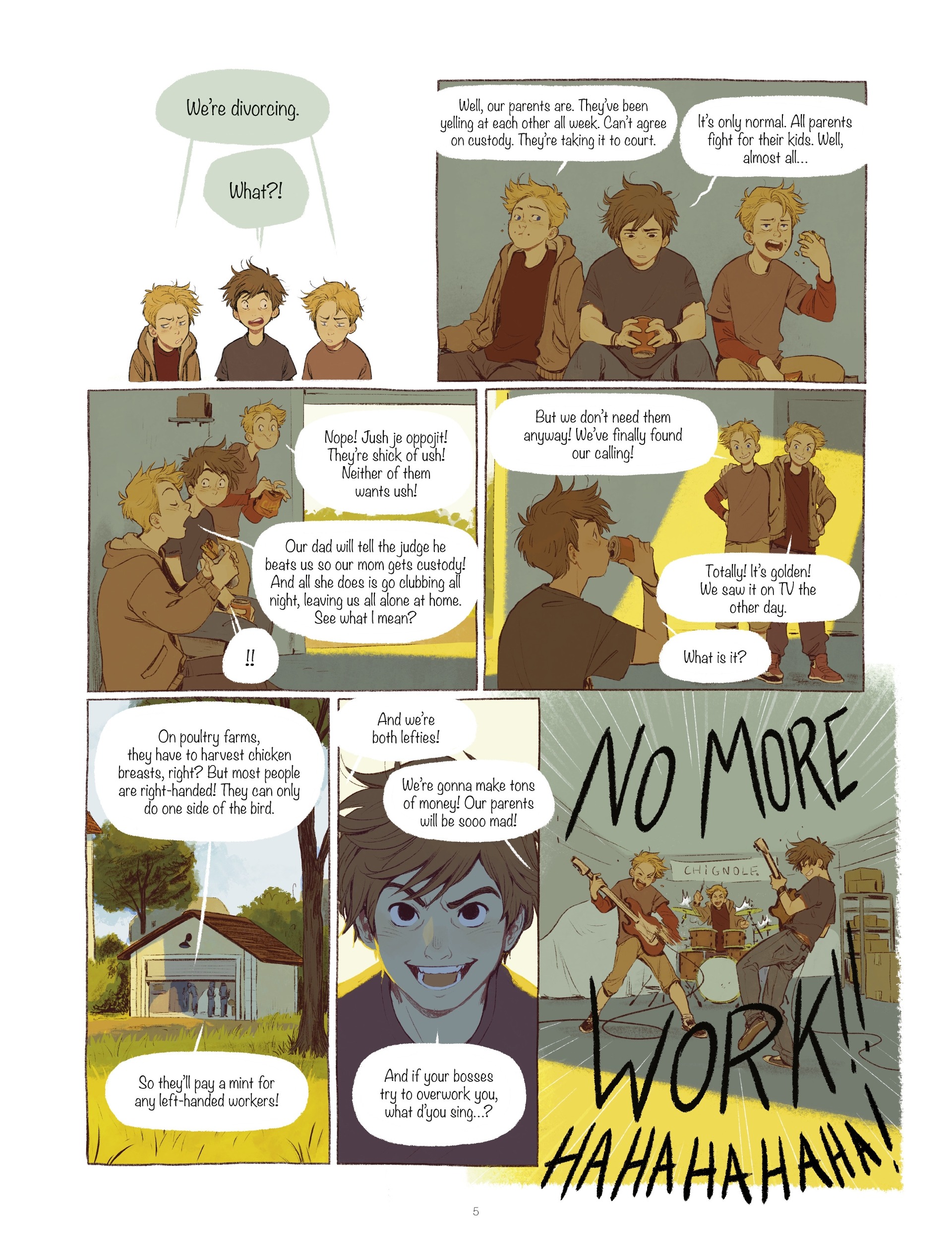 Read online My Heart in Braille comic -  Issue # TPB - 5