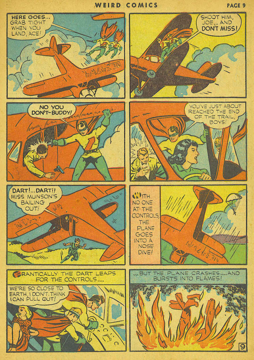 Read online Weird Comics comic -  Issue #9 - 10
