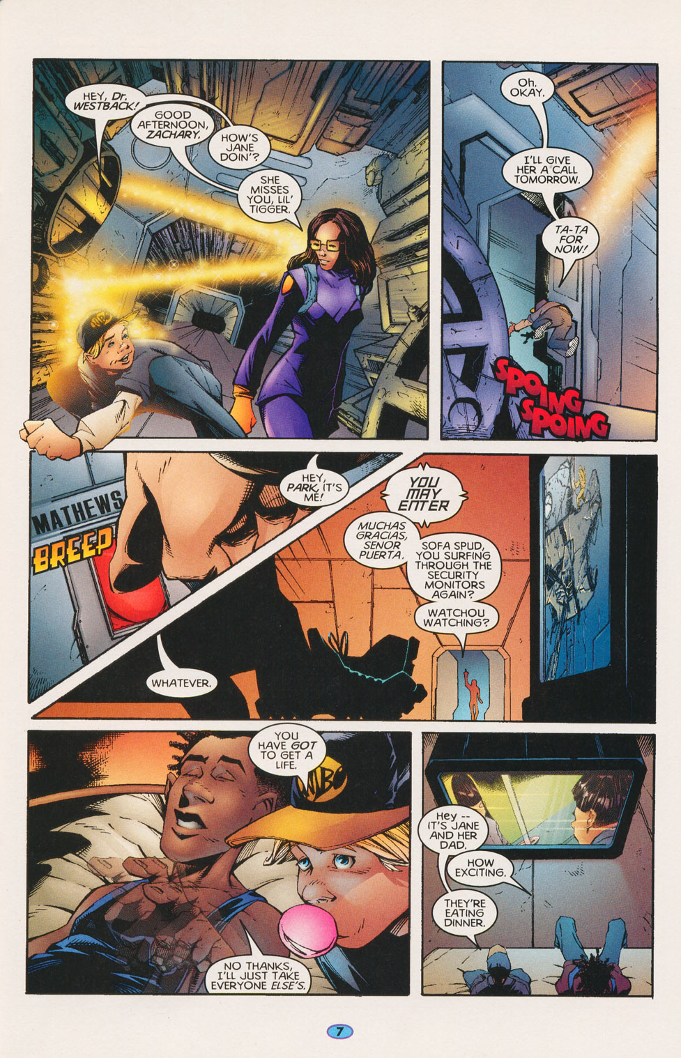 Read online Troublemakers comic -  Issue #3 - 8