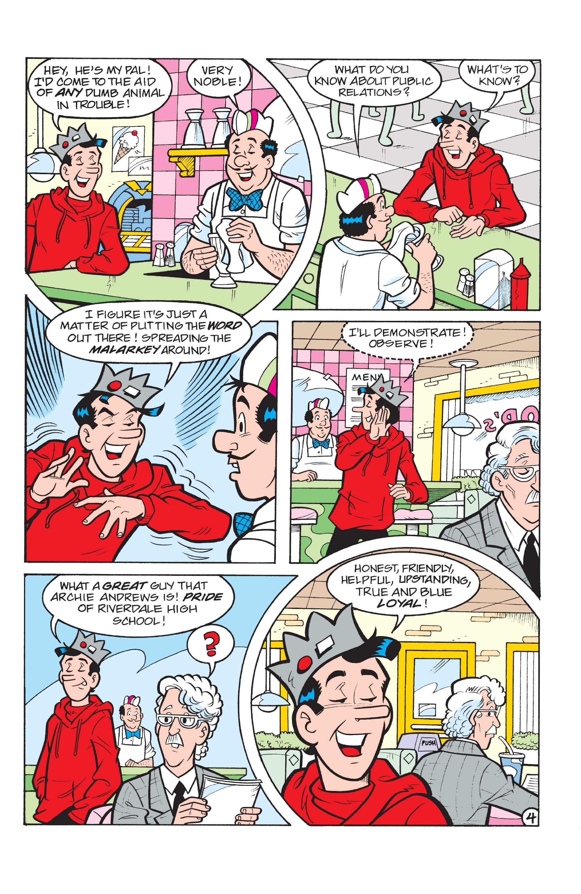 Read online Archie's Pal Jughead Comics comic -  Issue #156 - 5