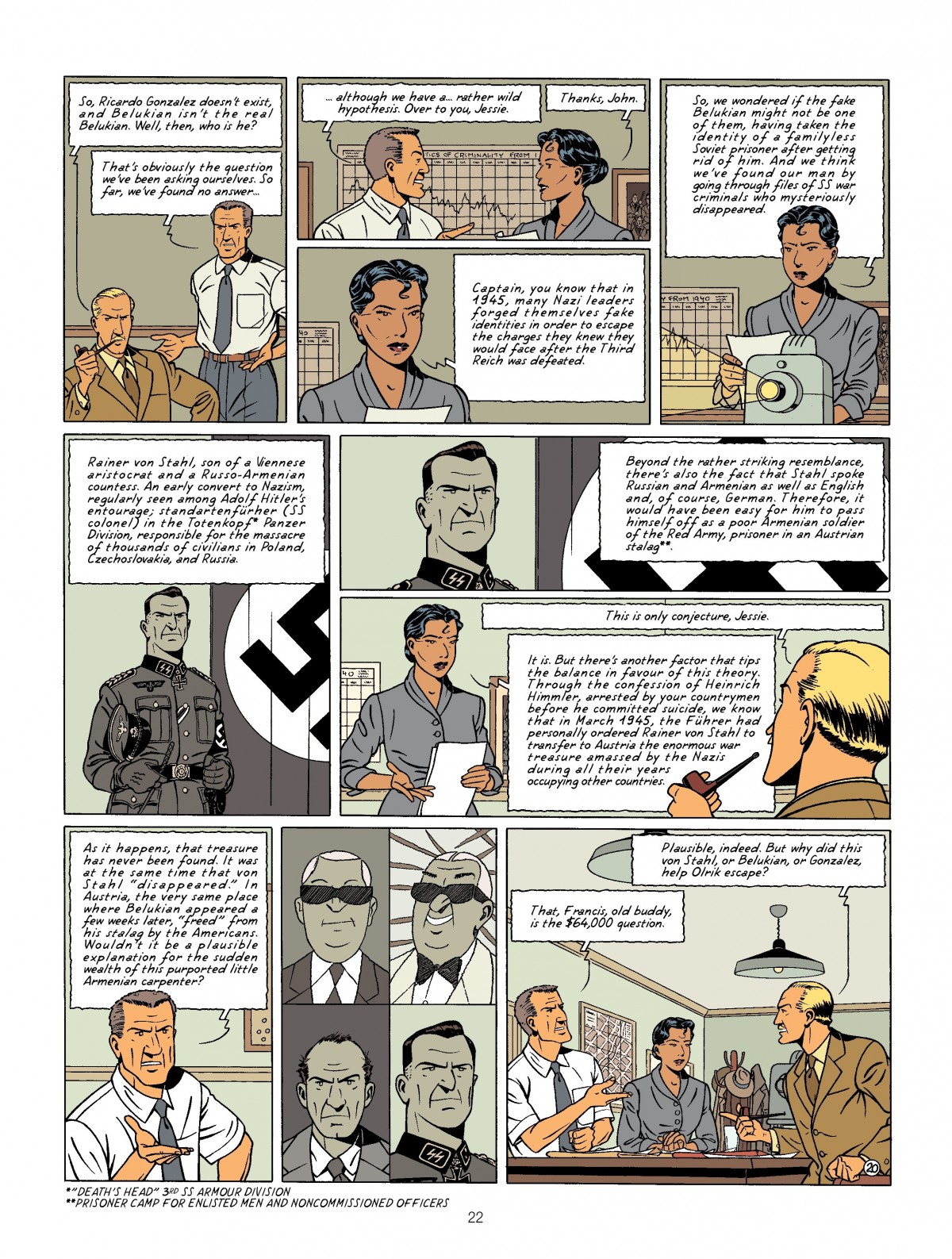 Read online Blake & Mortimer comic -  Issue #13 - 22