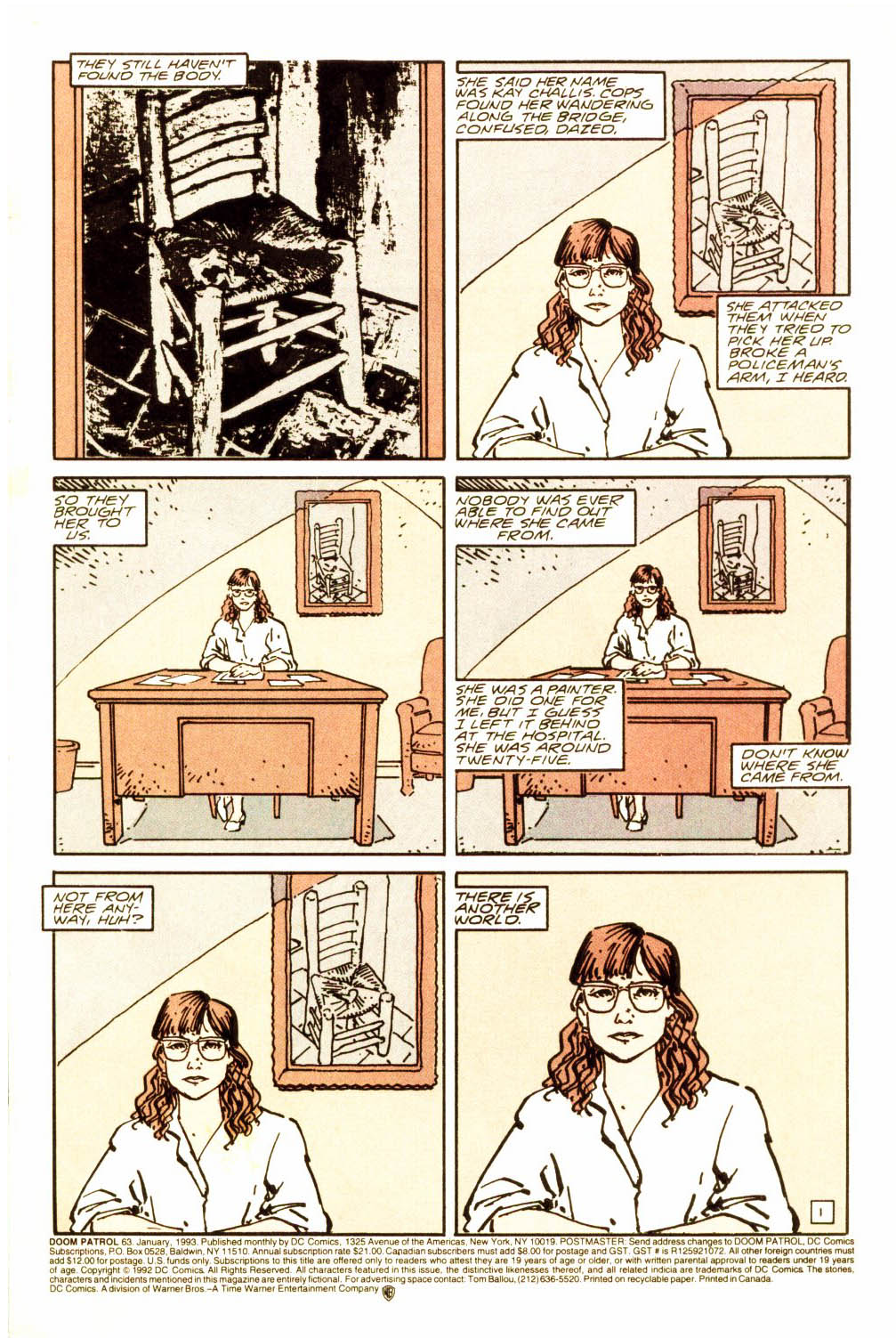 Read online Doom Patrol (1987) comic -  Issue #63 - 2