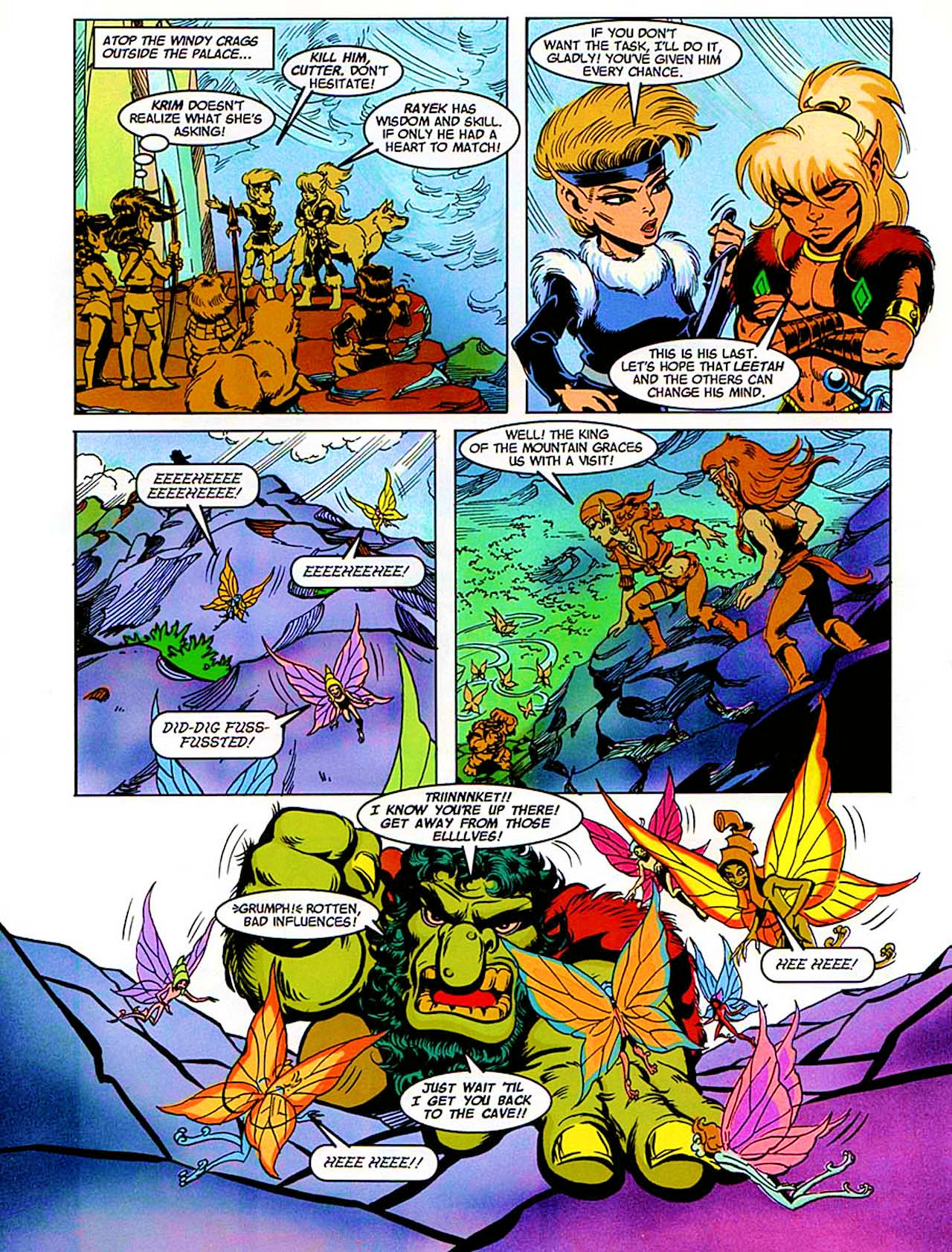 Read online ElfQuest: Kings of the Broken Wheel comic -  Issue #6 - 28