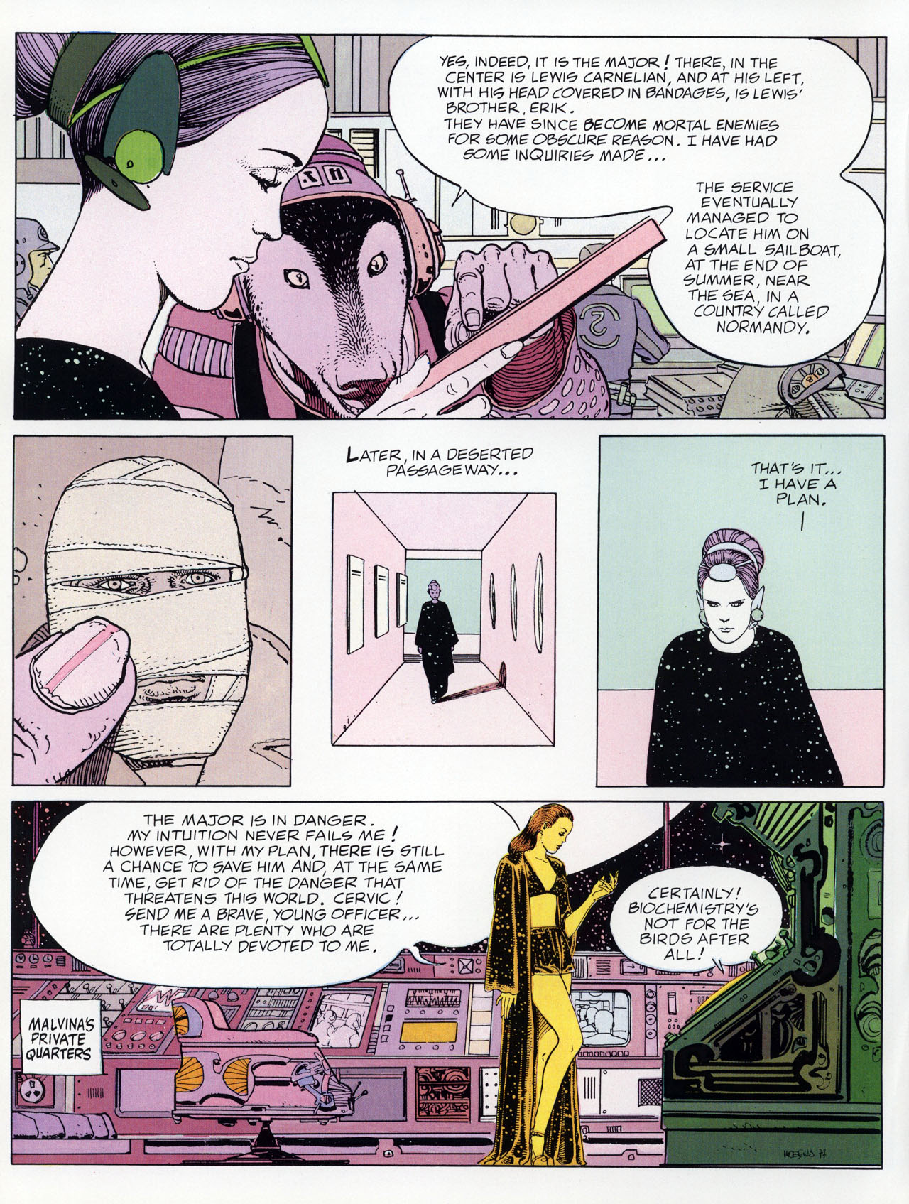 Read online Epic Graphic Novel: Moebius comic -  Issue # TPB 3 - 60
