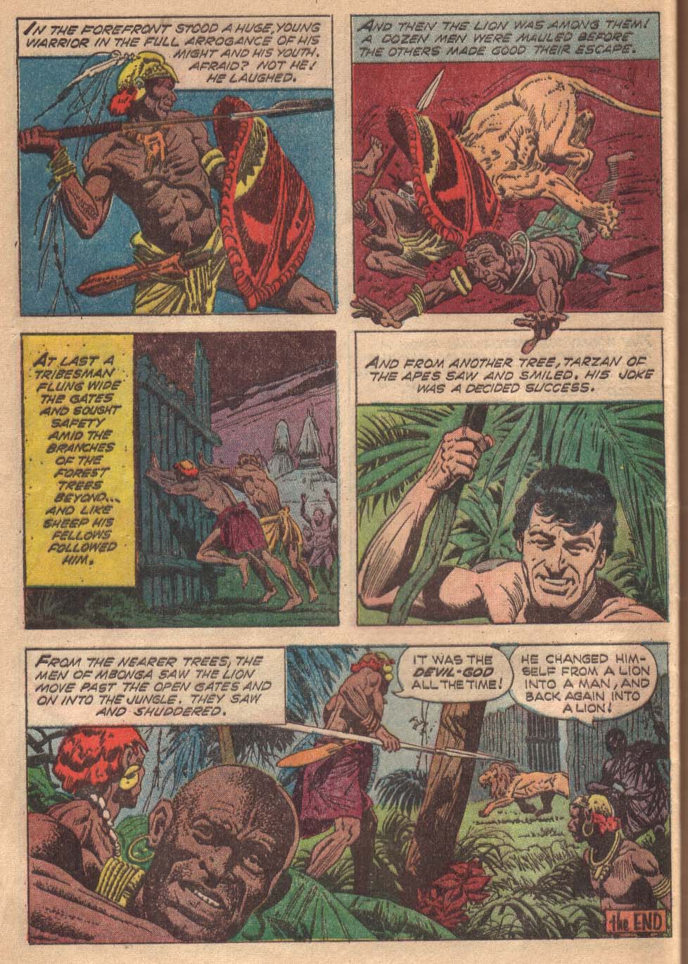 Read online Tarzan (1962) comic -  Issue #170 - 32