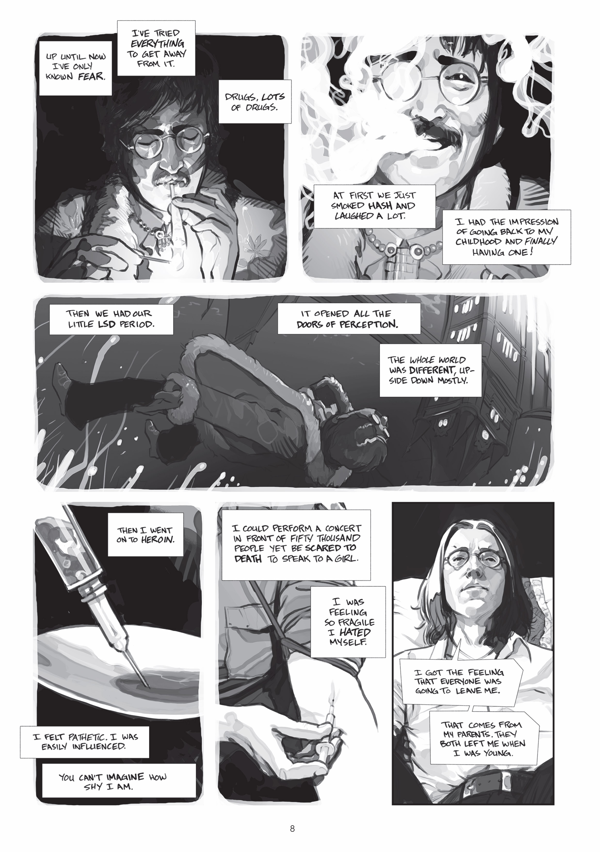Read online Lennon: The New York Years comic -  Issue # TPB (Part 1) - 8