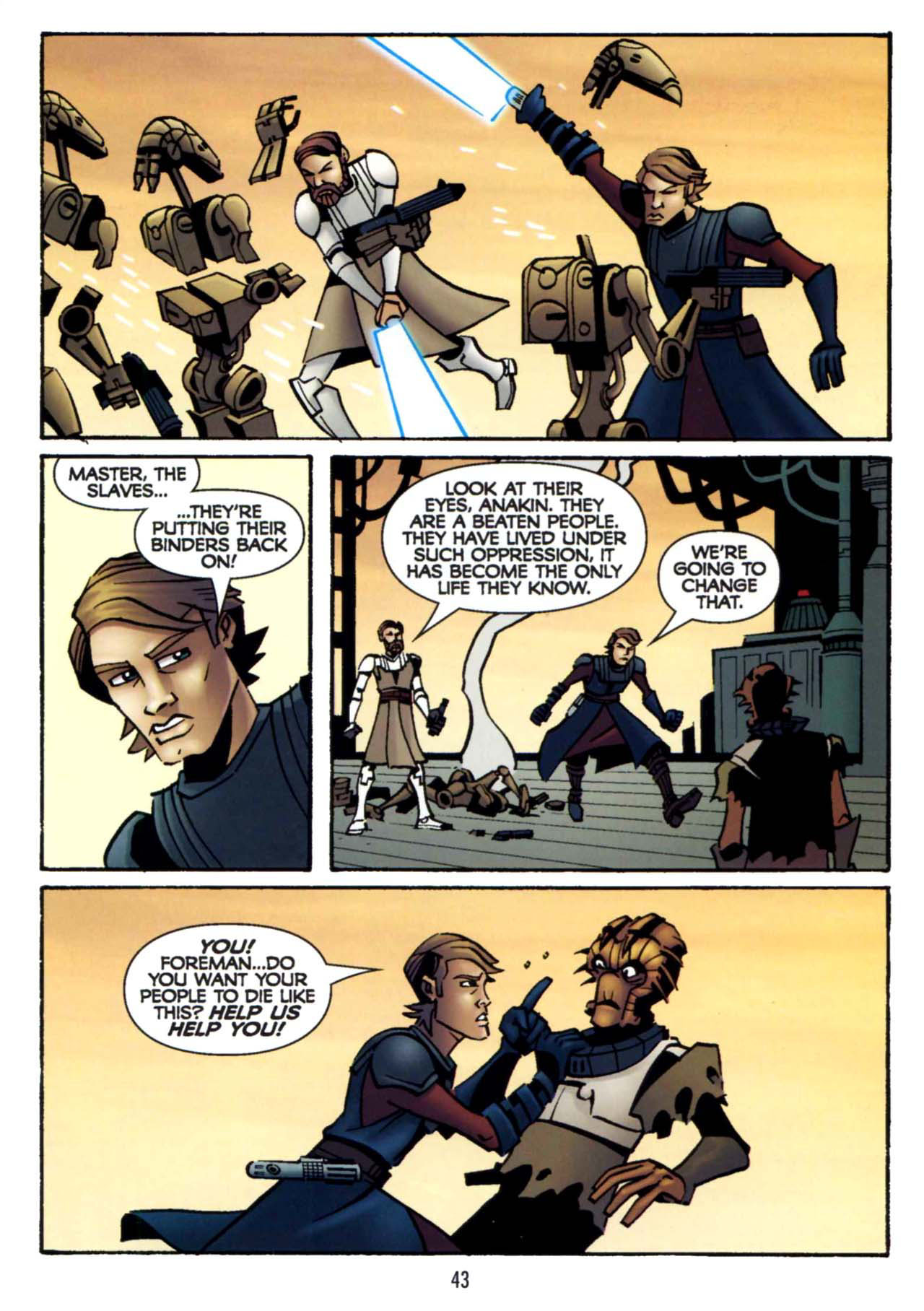 Read online Star Wars: The Clone Wars - Shipyards of Doom comic -  Issue # Full - 41