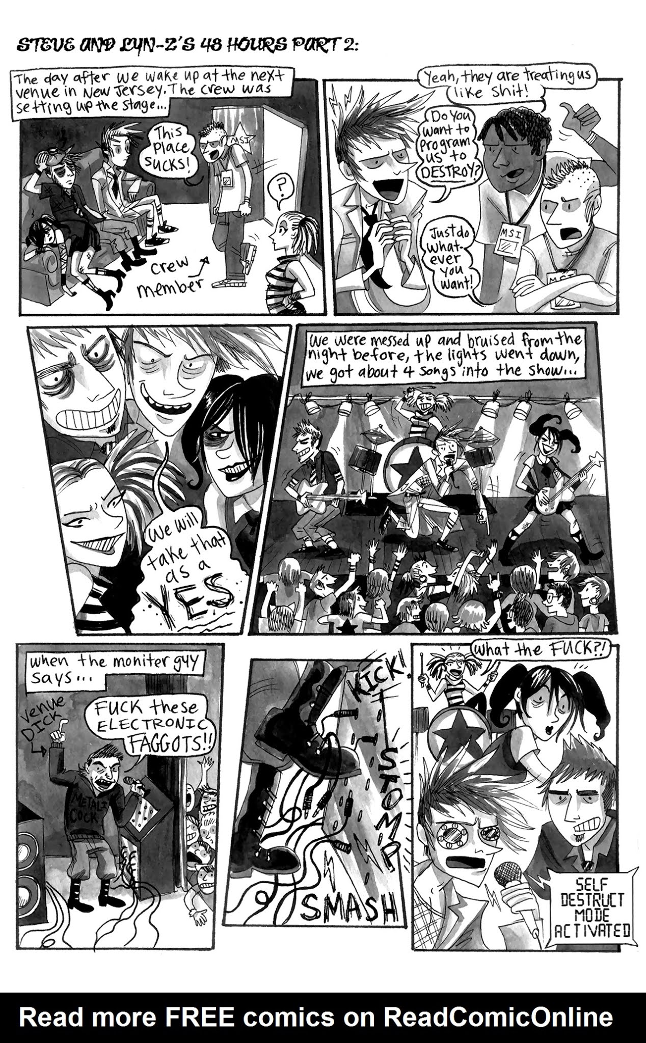 Read online Adventures into Mindless Self Indulgence comic -  Issue # Full - 19