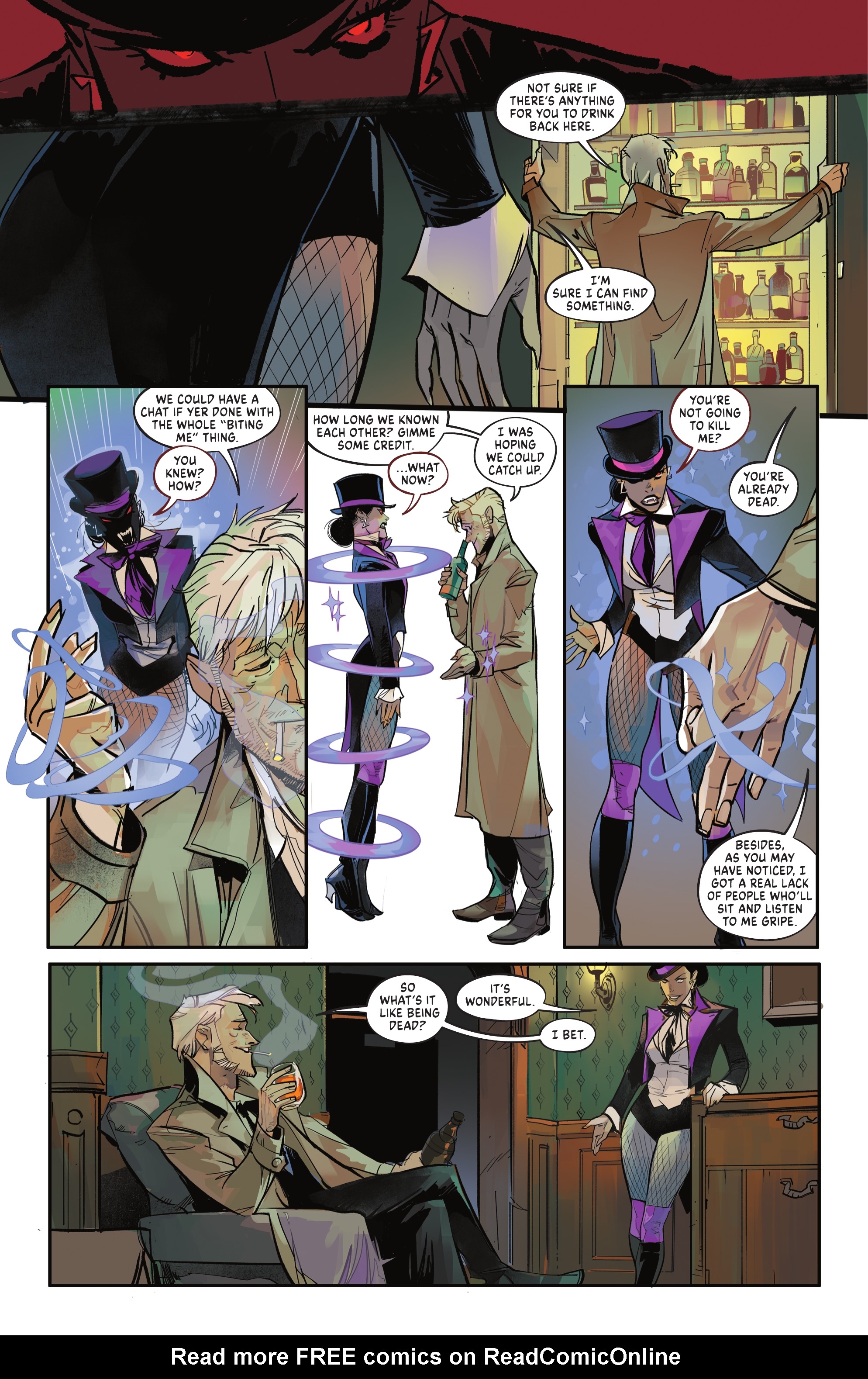 Read online DC vs. Vampires comic -  Issue # _Crypt Edition - 4