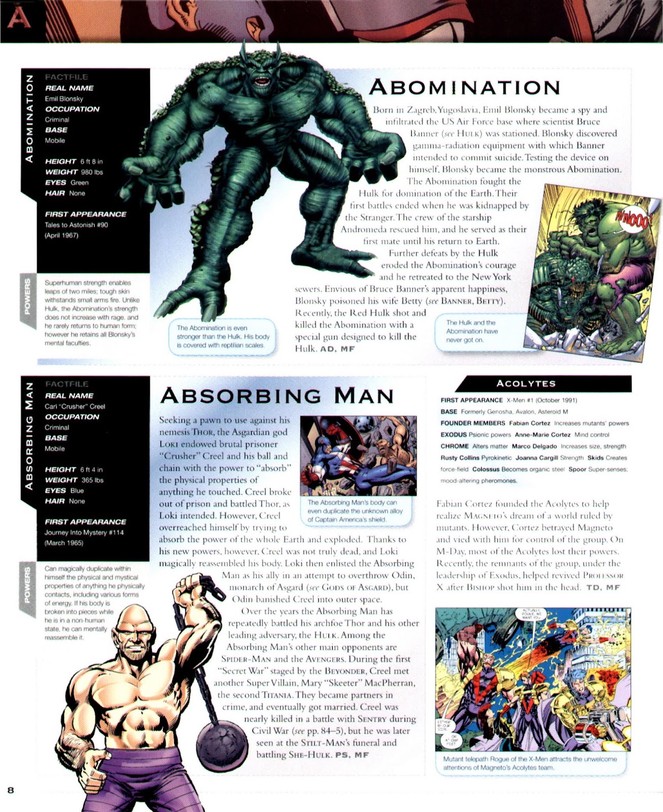 The Marvel Encyclopedia issue TPB 2 (Part 1) - Page 10