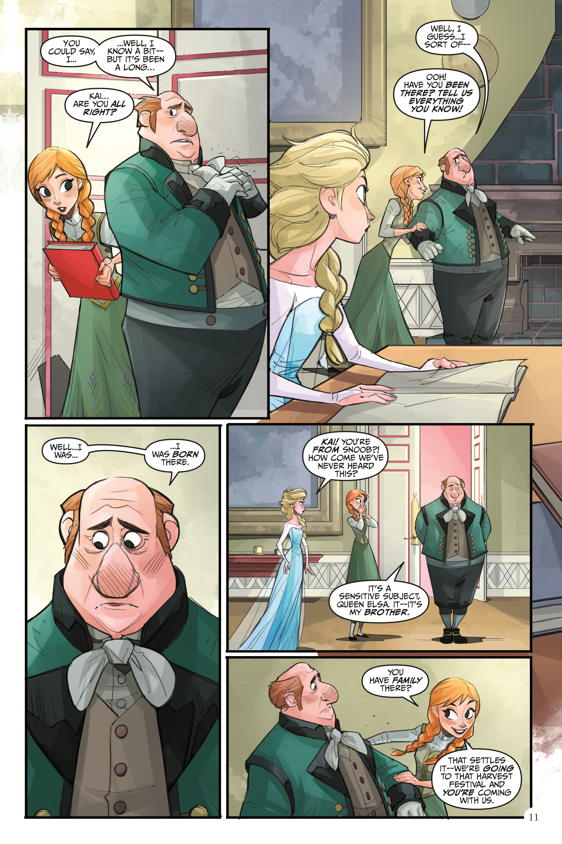 Read online Disney Frozen: Reunion Road comic -  Issue # _TPB - 12