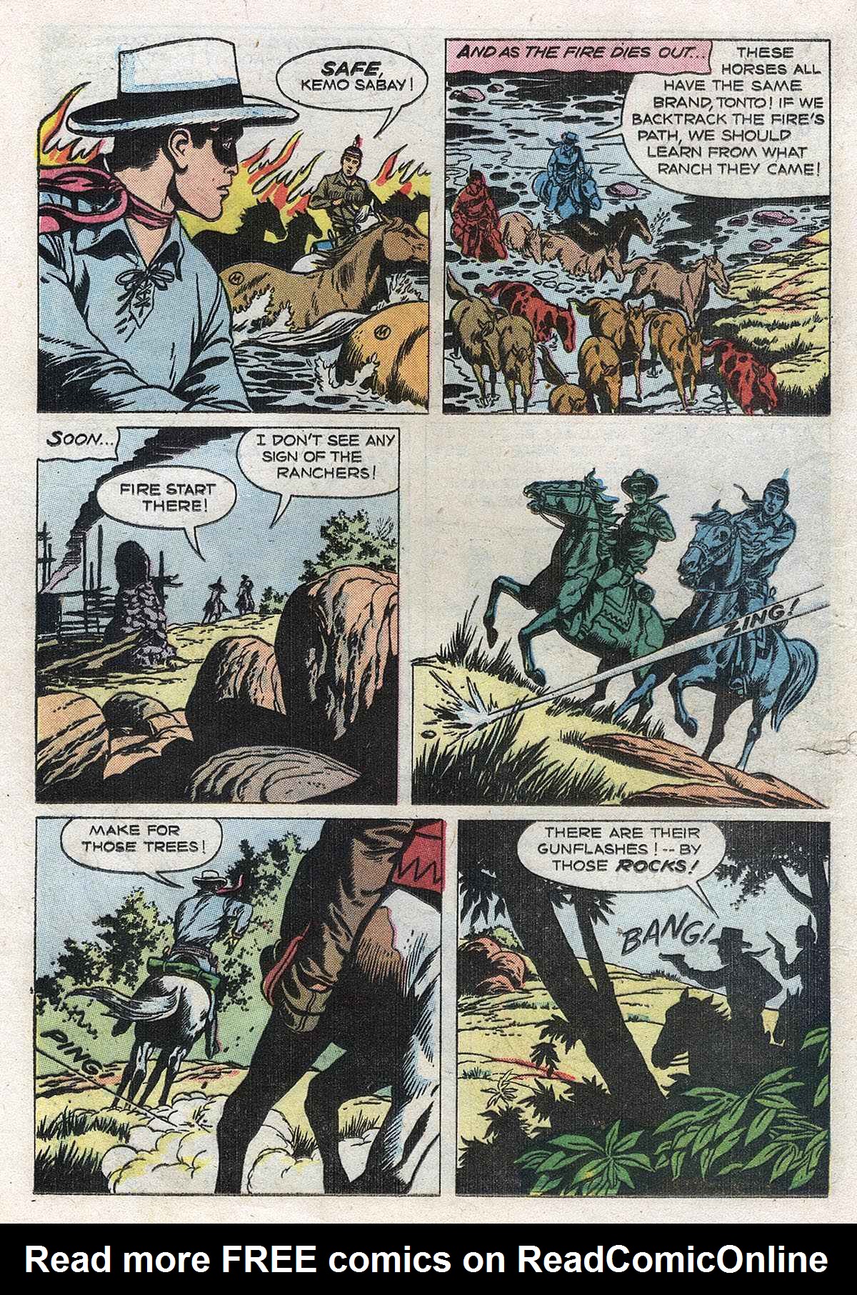 Read online The Lone Ranger (1948) comic -  Issue #110 - 16