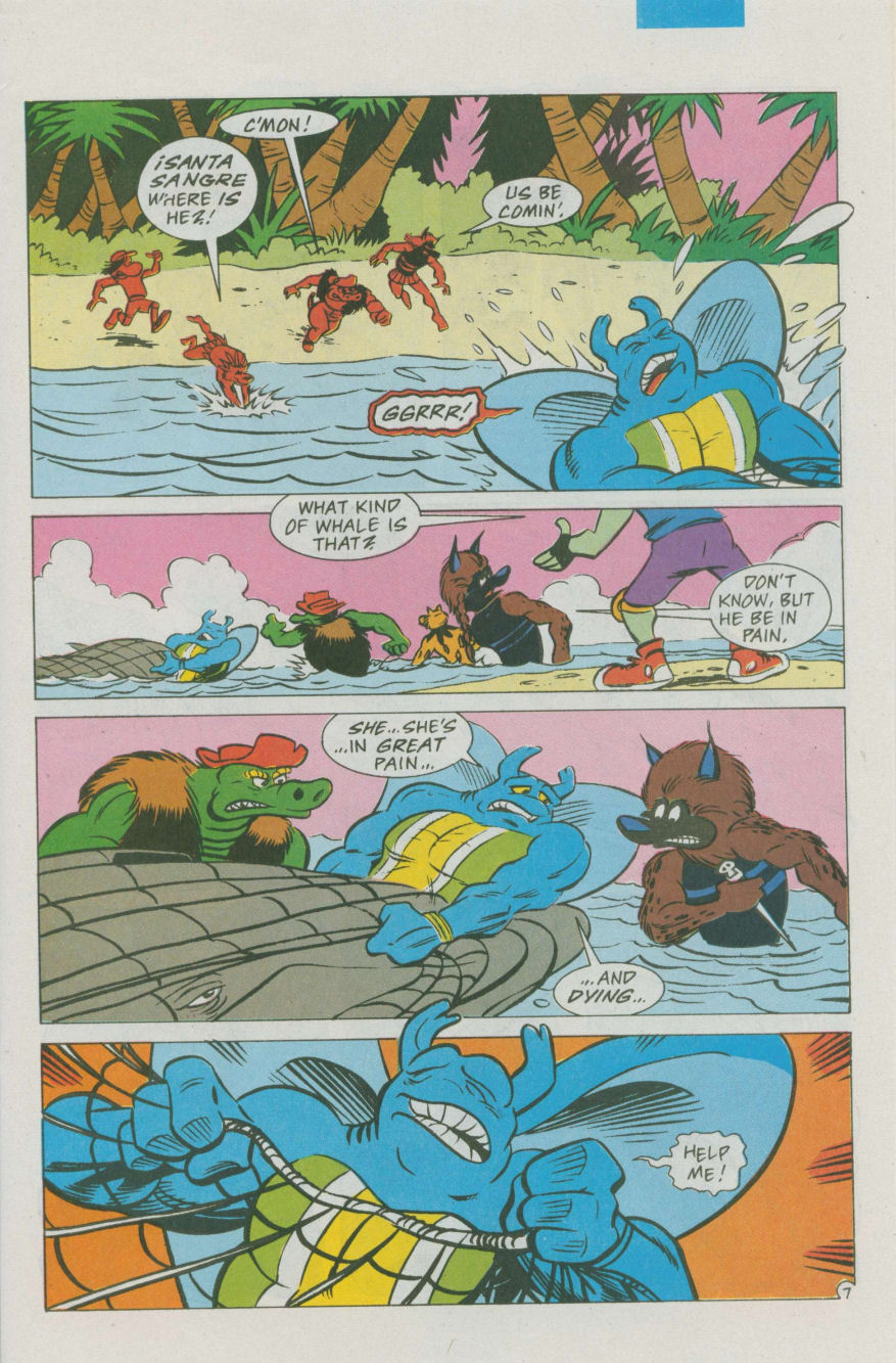 Read online Mighty Mutanimals (1992) comic -  Issue #8 - 9