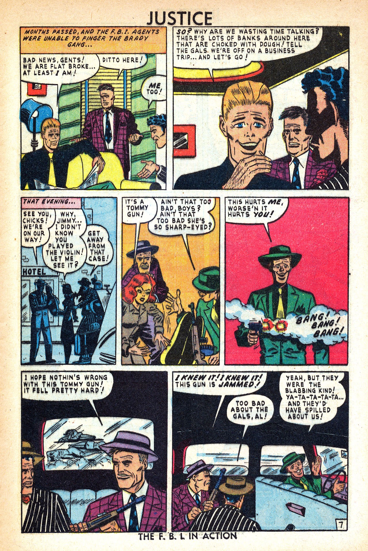 Read online Justice Comics (1947) comic -  Issue #3 - 9