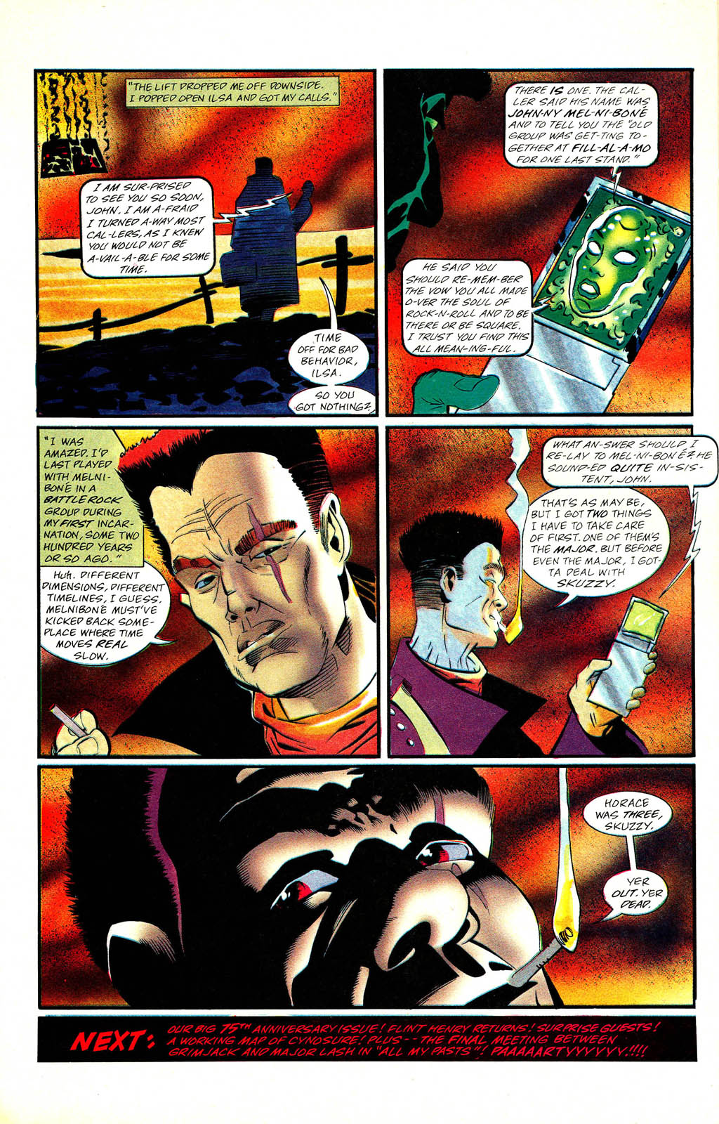 Read online Grimjack comic -  Issue #74 - 27