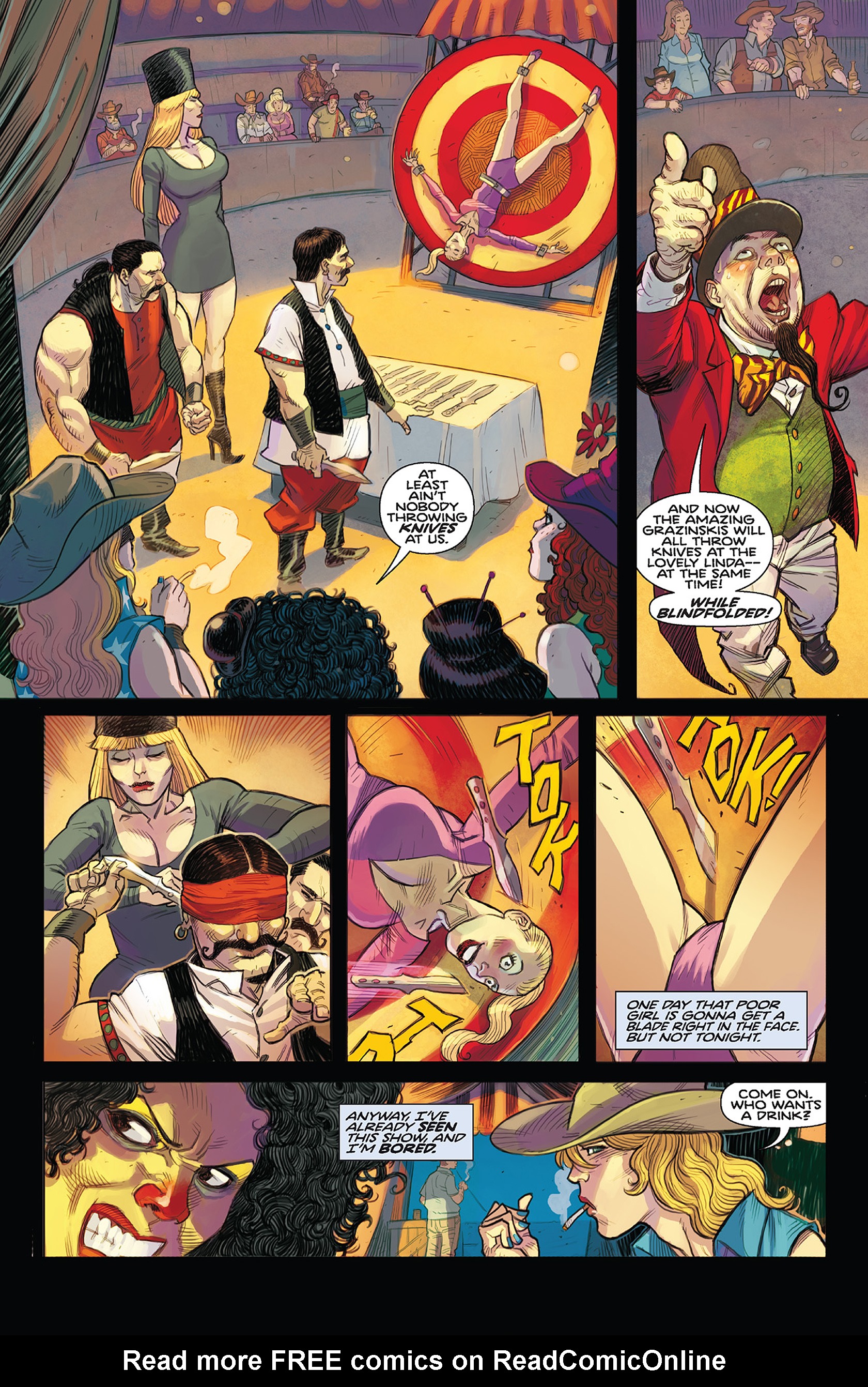 Read online Clown Fatale comic -  Issue #1 - 4
