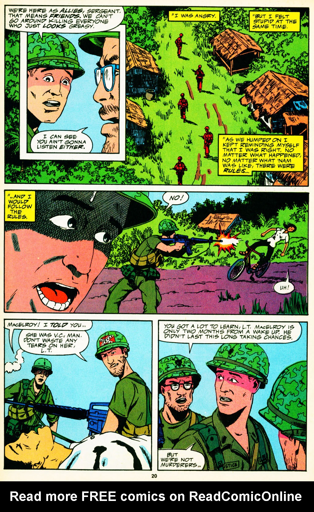 Read online The 'Nam comic -  Issue #43 - 16