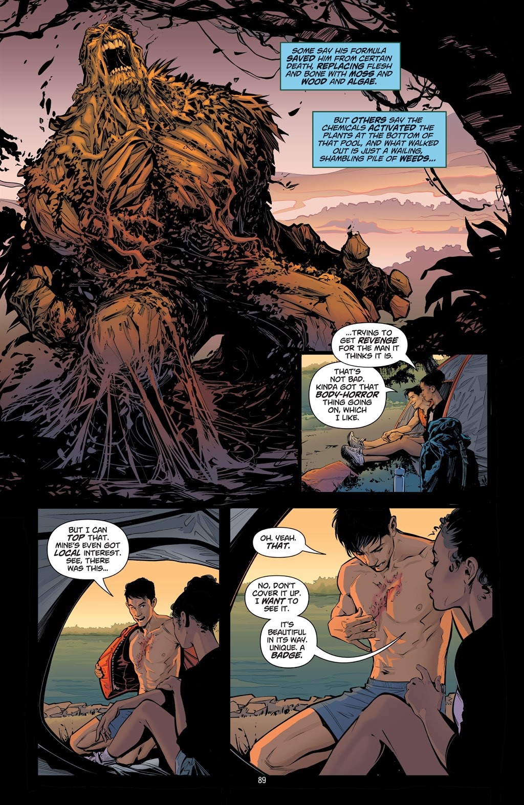 Read online Swamp Thing: Tales From the Bayou comic -  Issue # TPB (Part 1) - 87