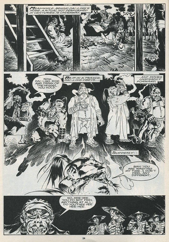 Read online The Savage Sword Of Conan comic -  Issue #175 - 26
