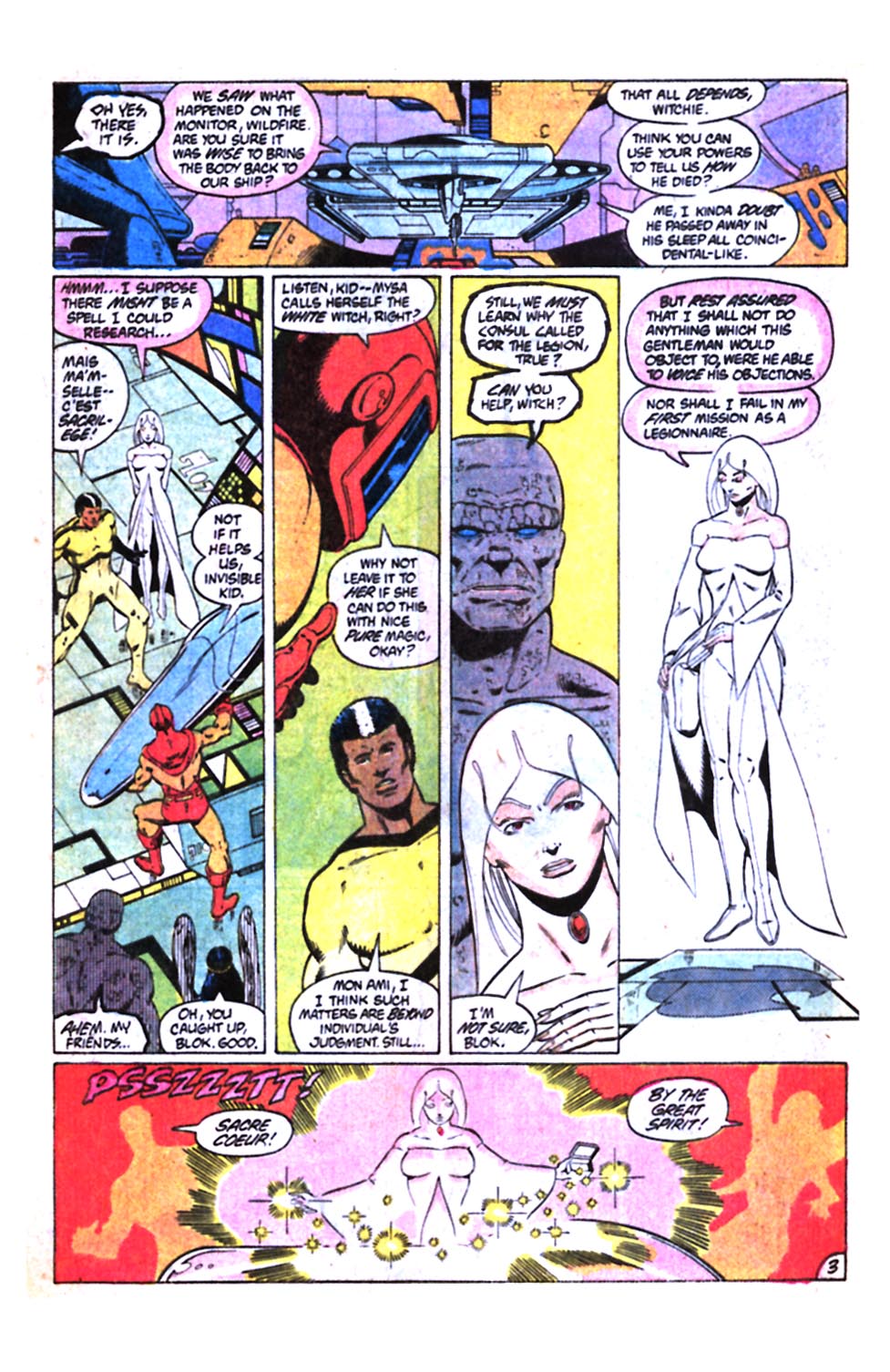 Legion of Super-Heroes (1980) 298 Page 3