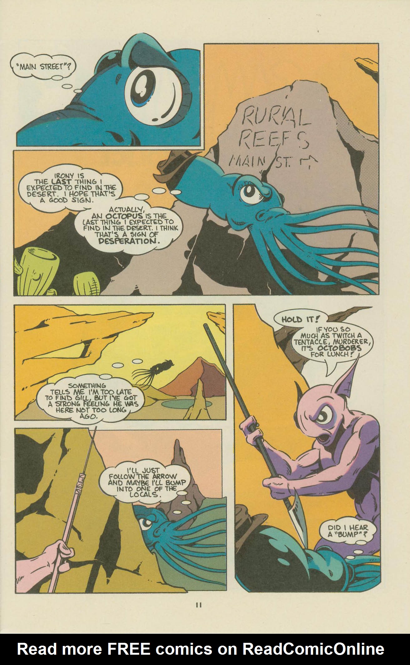 Read online The Fish Police comic -  Issue #14 - 13
