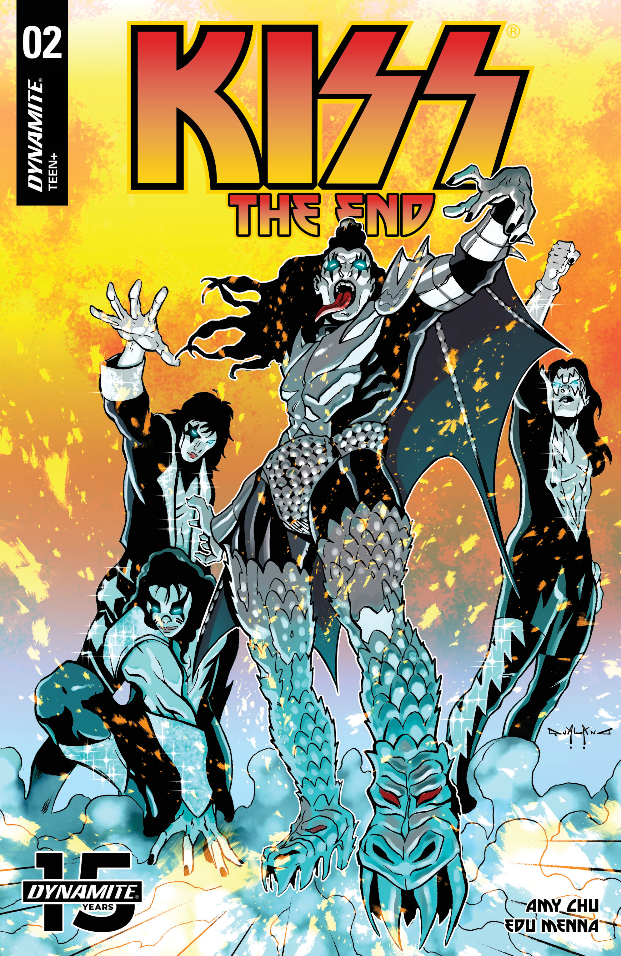 Read online KISS: The End comic -  Issue #2 - 3