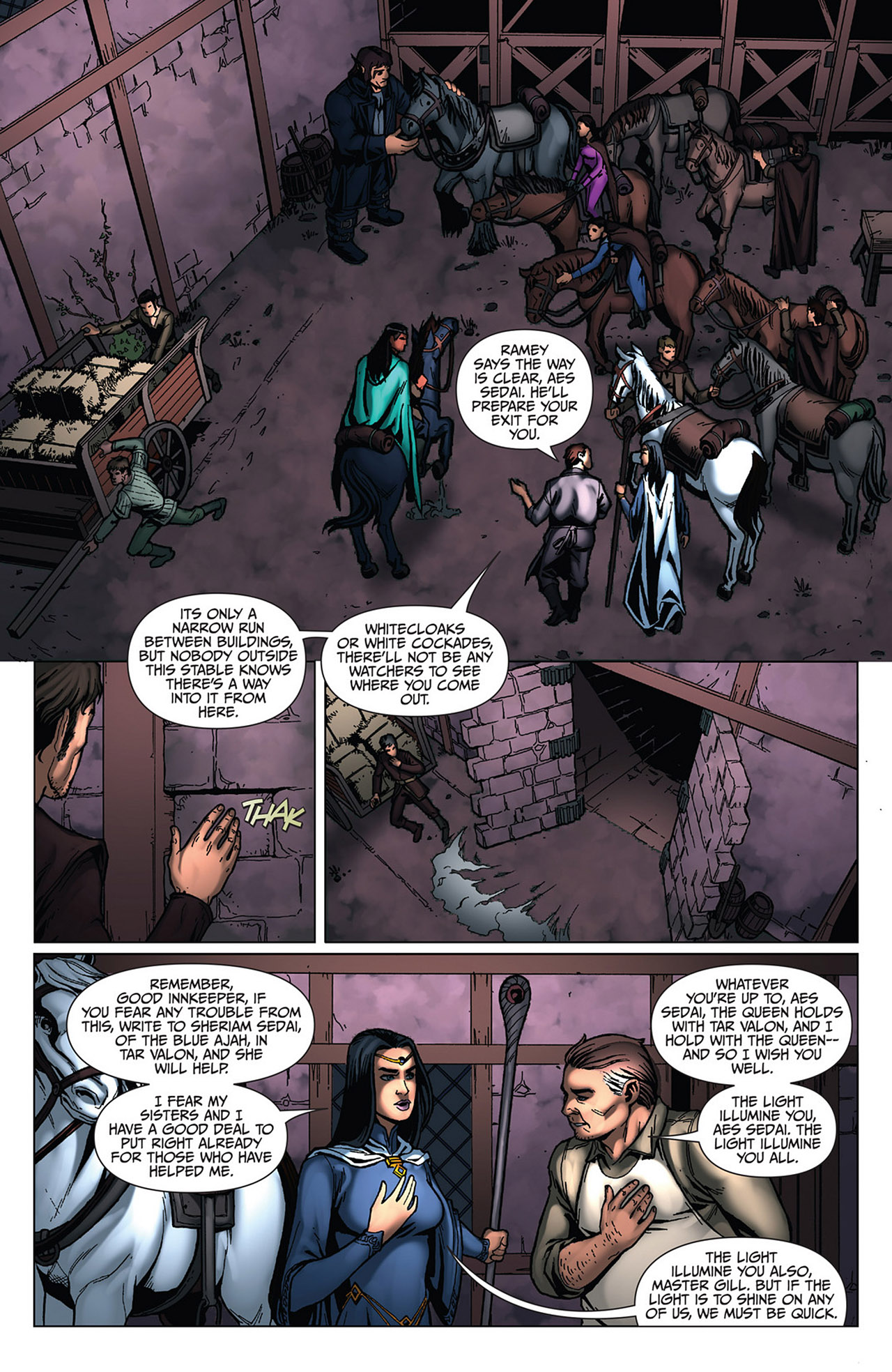 Read online Robert Jordan's Wheel of Time: The Eye of the World comic -  Issue #30 - 16