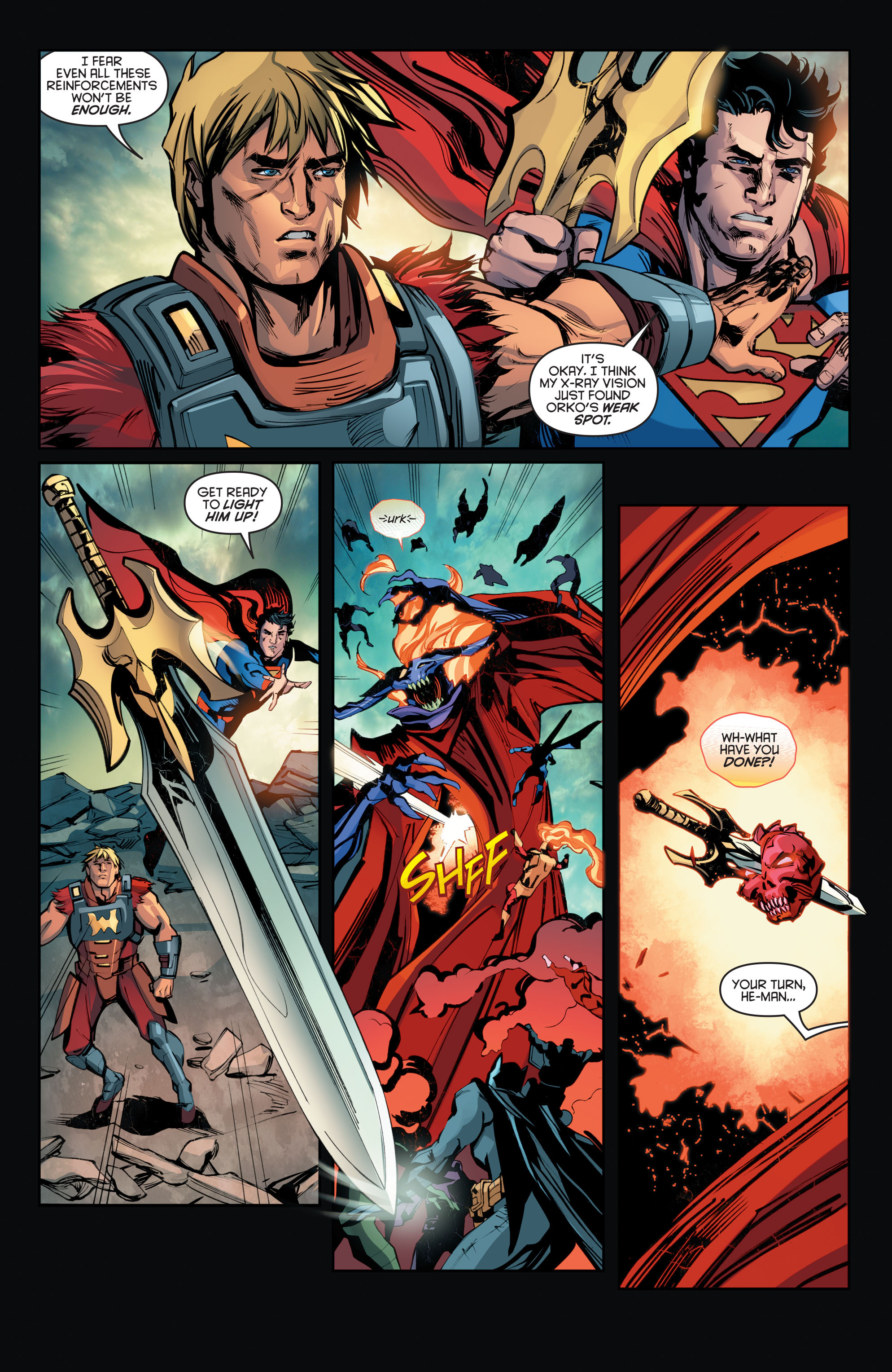 Read online DC Universe vs. The Masters of the Universe comic -  Issue #6 - 17