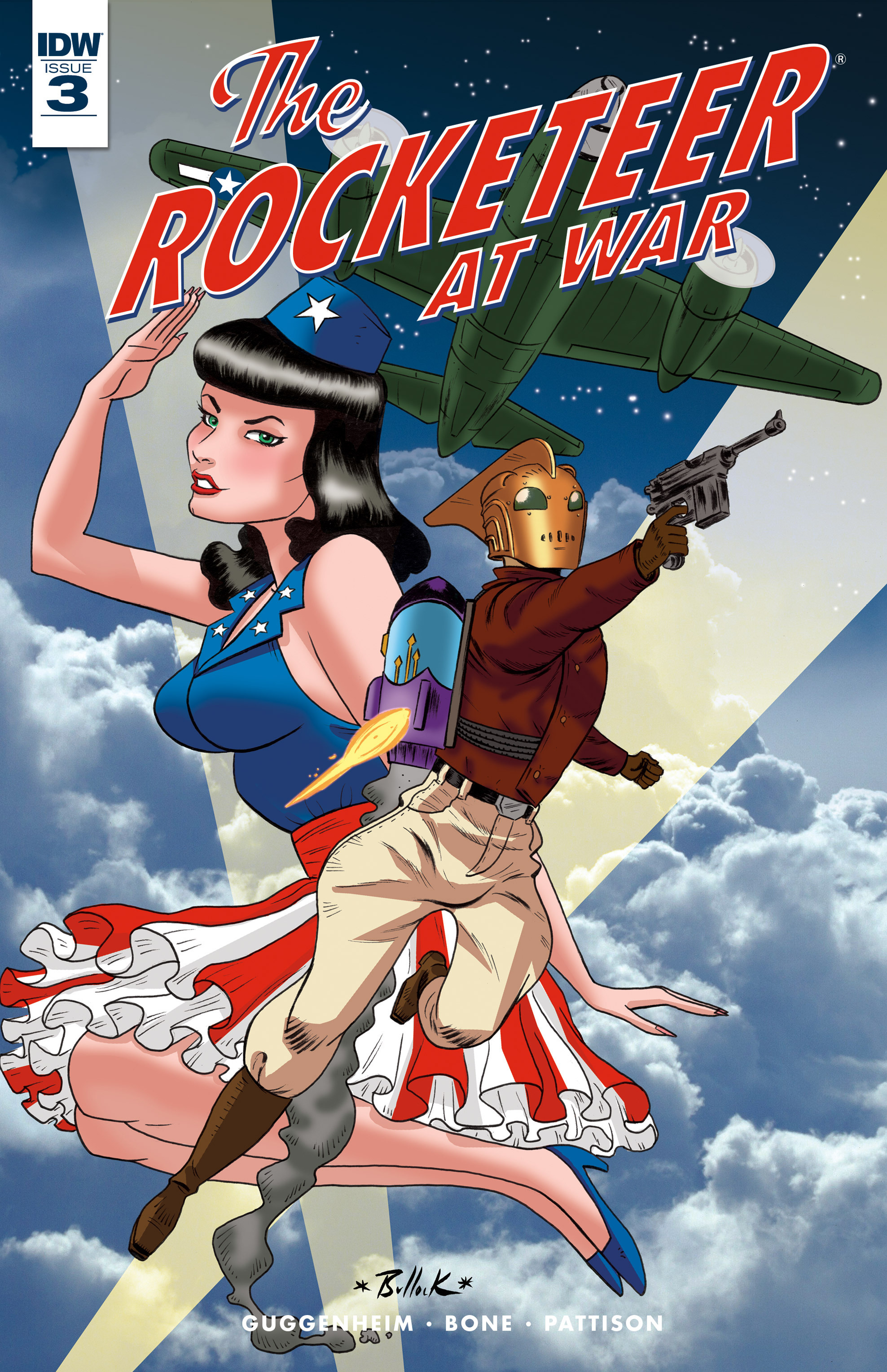 Read online The Rocketeer at War comic -  Issue #3 - 1
