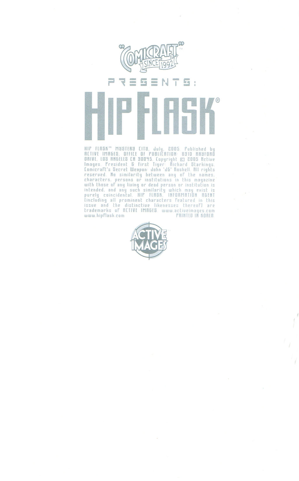 Read online Hip Flask comic -  Issue # Issue Mystery City - 2