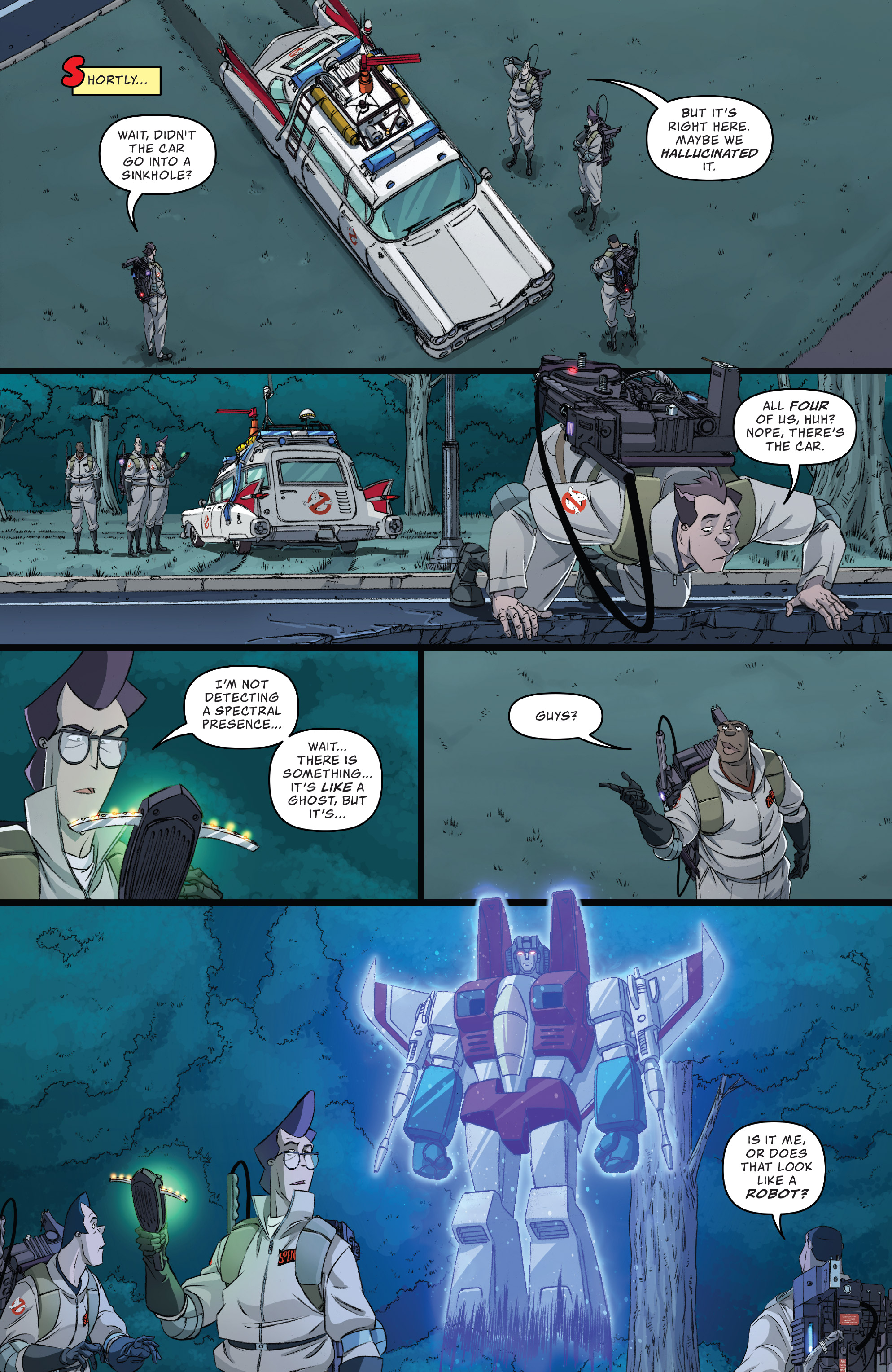 Read online Transformers/Ghostbusters comic -  Issue #1 - 19