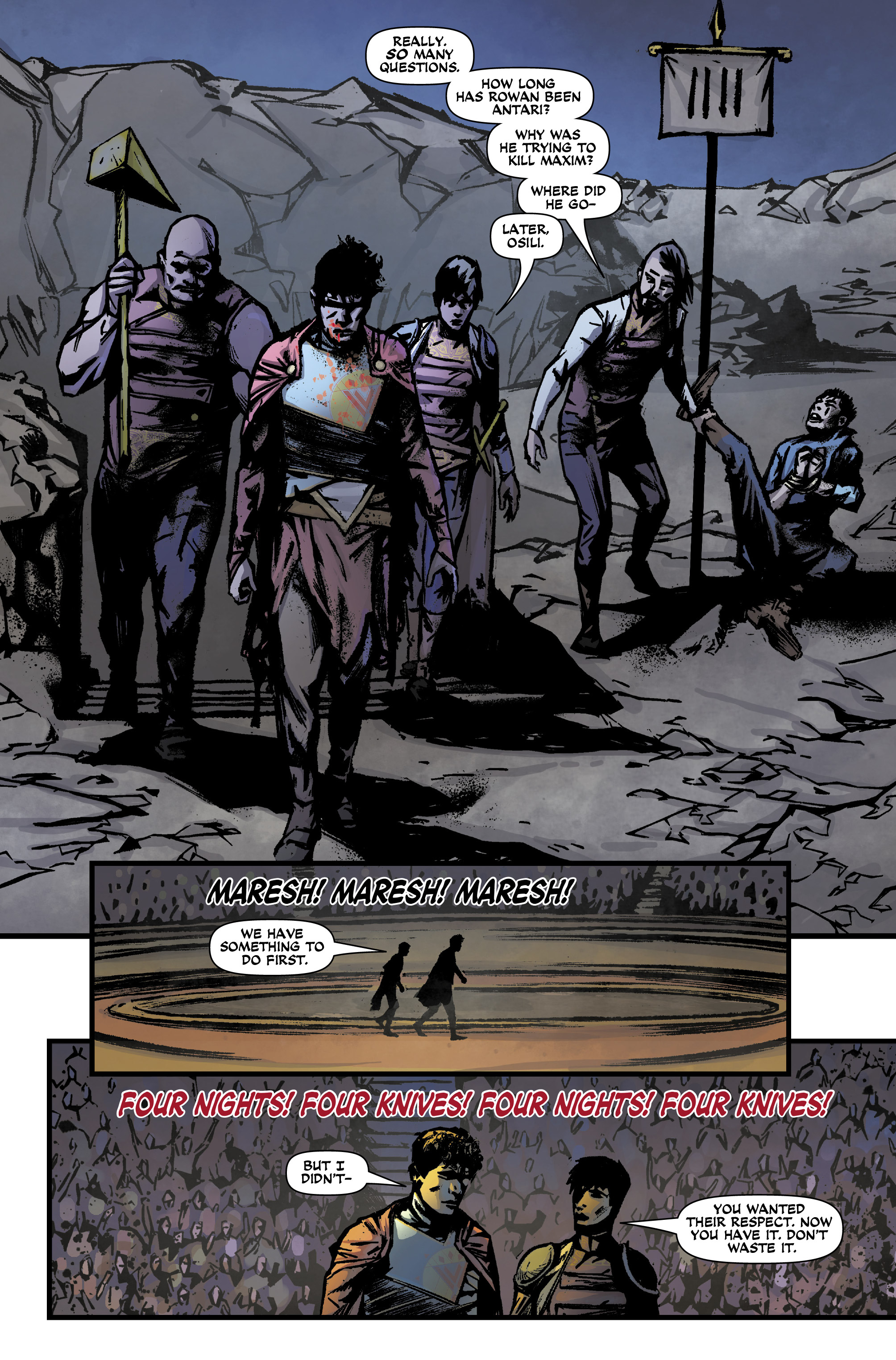 Read online Shades of Magic comic -  Issue #8 - 19