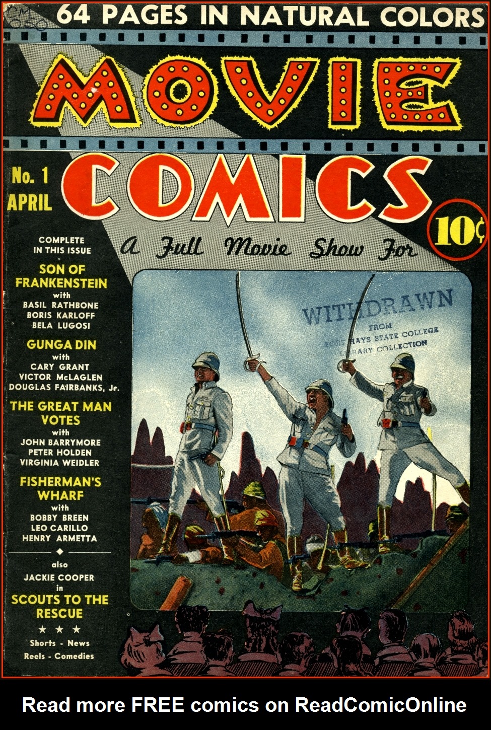 Read online Movie Comics comic -  Issue #1 - 1