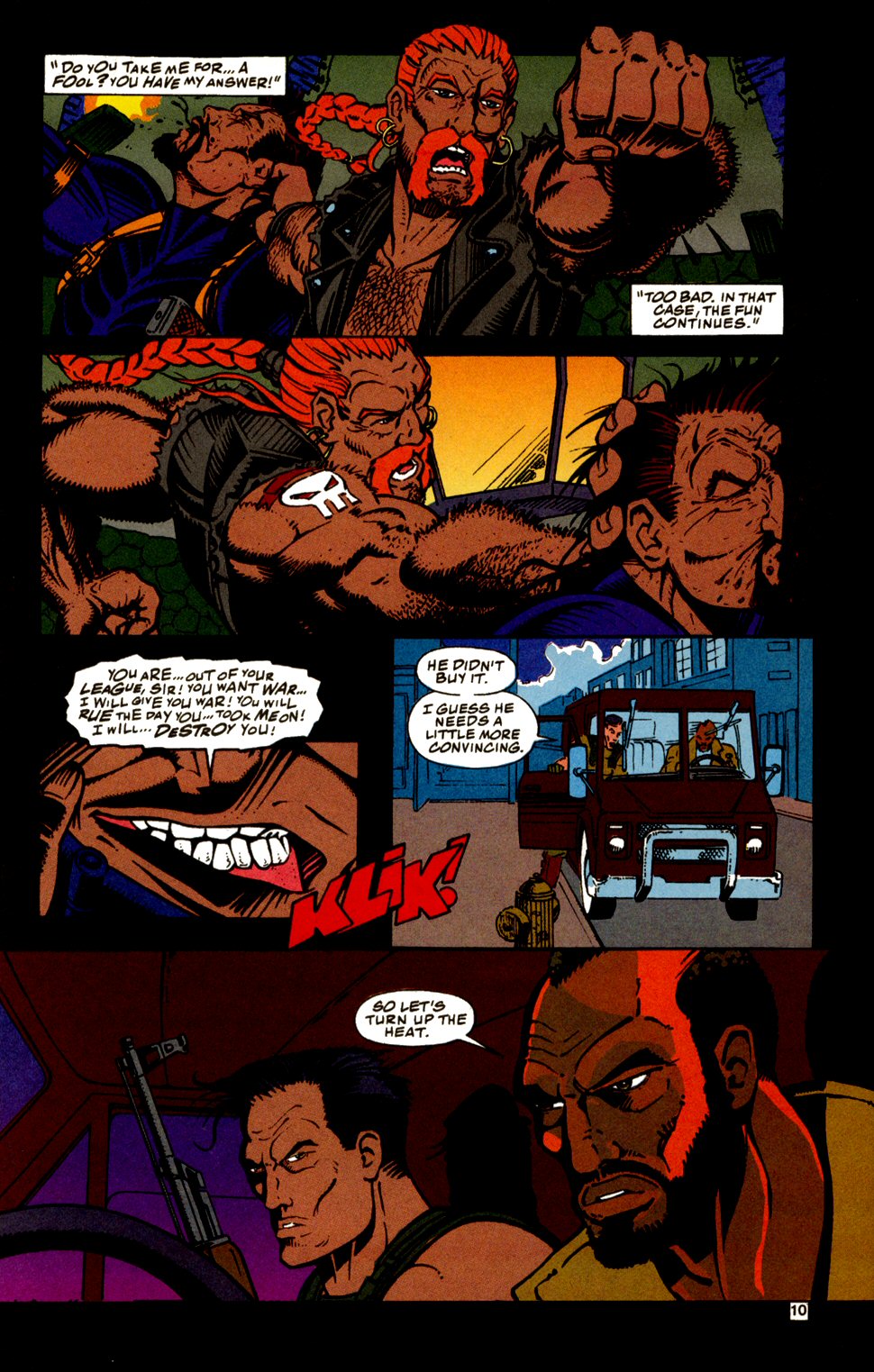 Read online Chain Gang War comic -  Issue #9 - 11